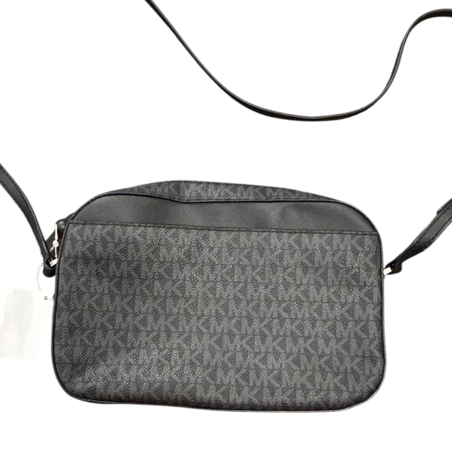 Handbag Designer By Michael Kors In Black & Grey, Size:Medium