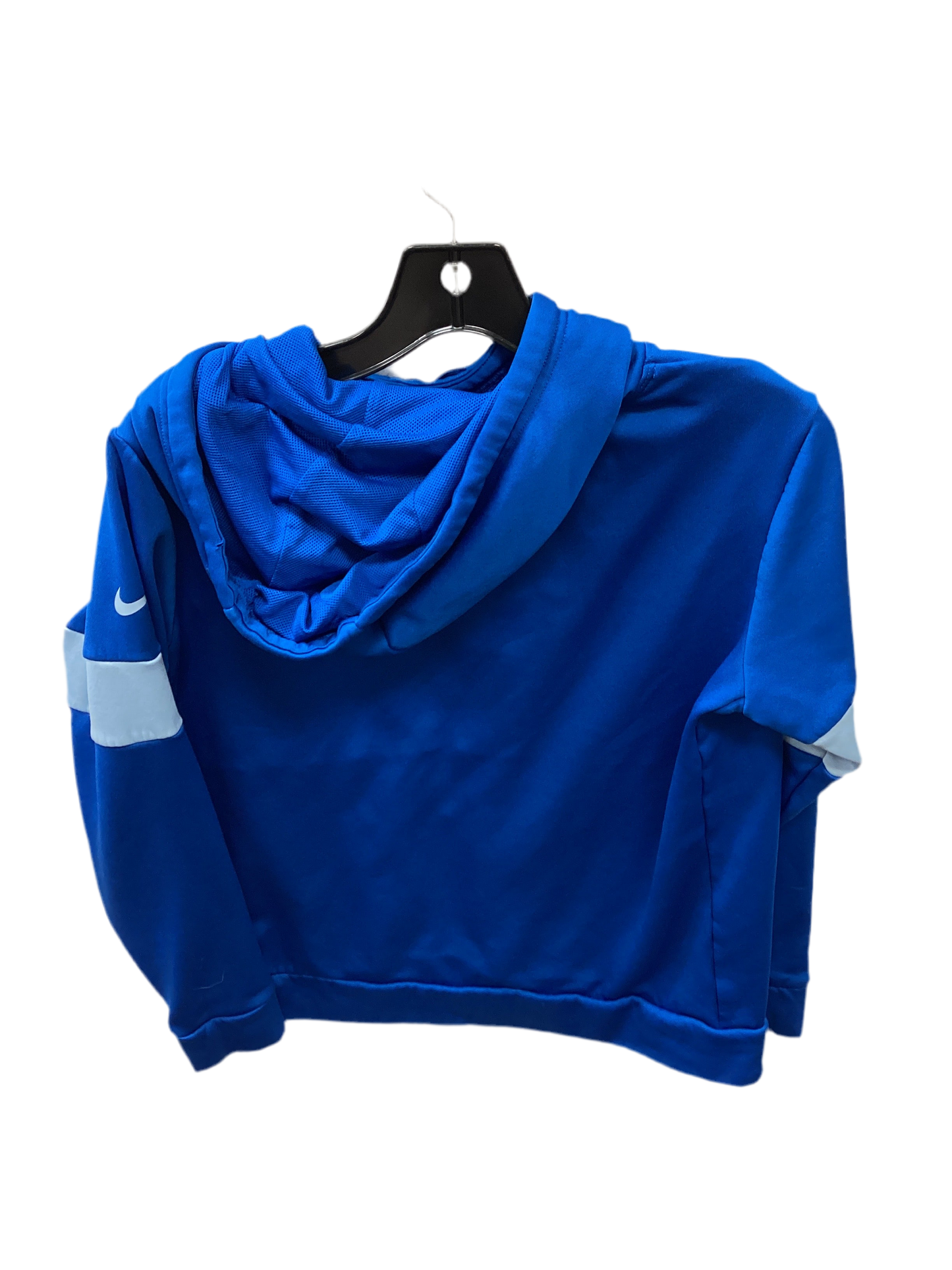 Athletic Jacket By Nike Apparel In Blue, Size:M