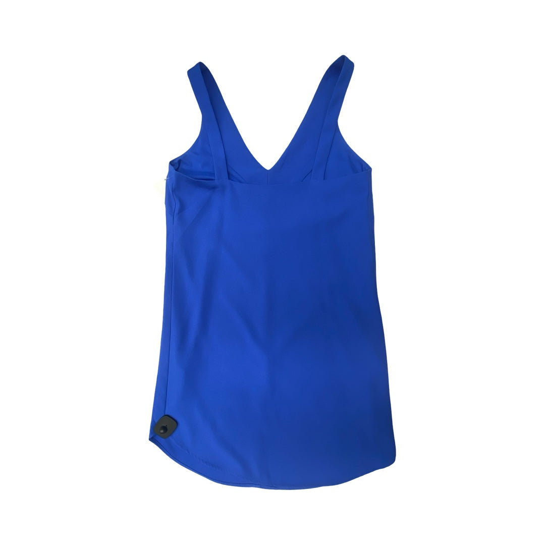 Dress Casual Midi By Banana Republic In Blue, Size:S