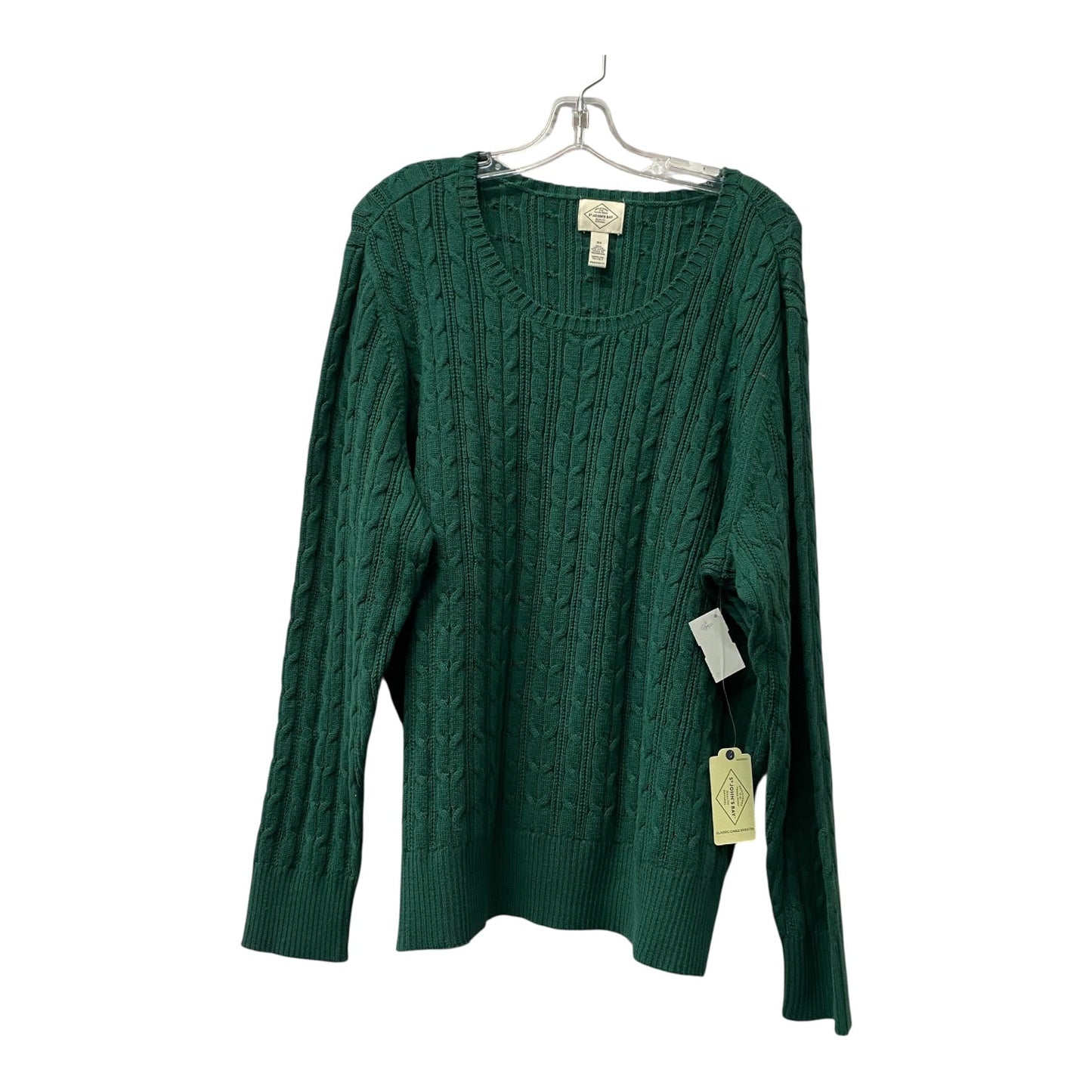 Sweater By St Johns Bay In Green, Size:3X