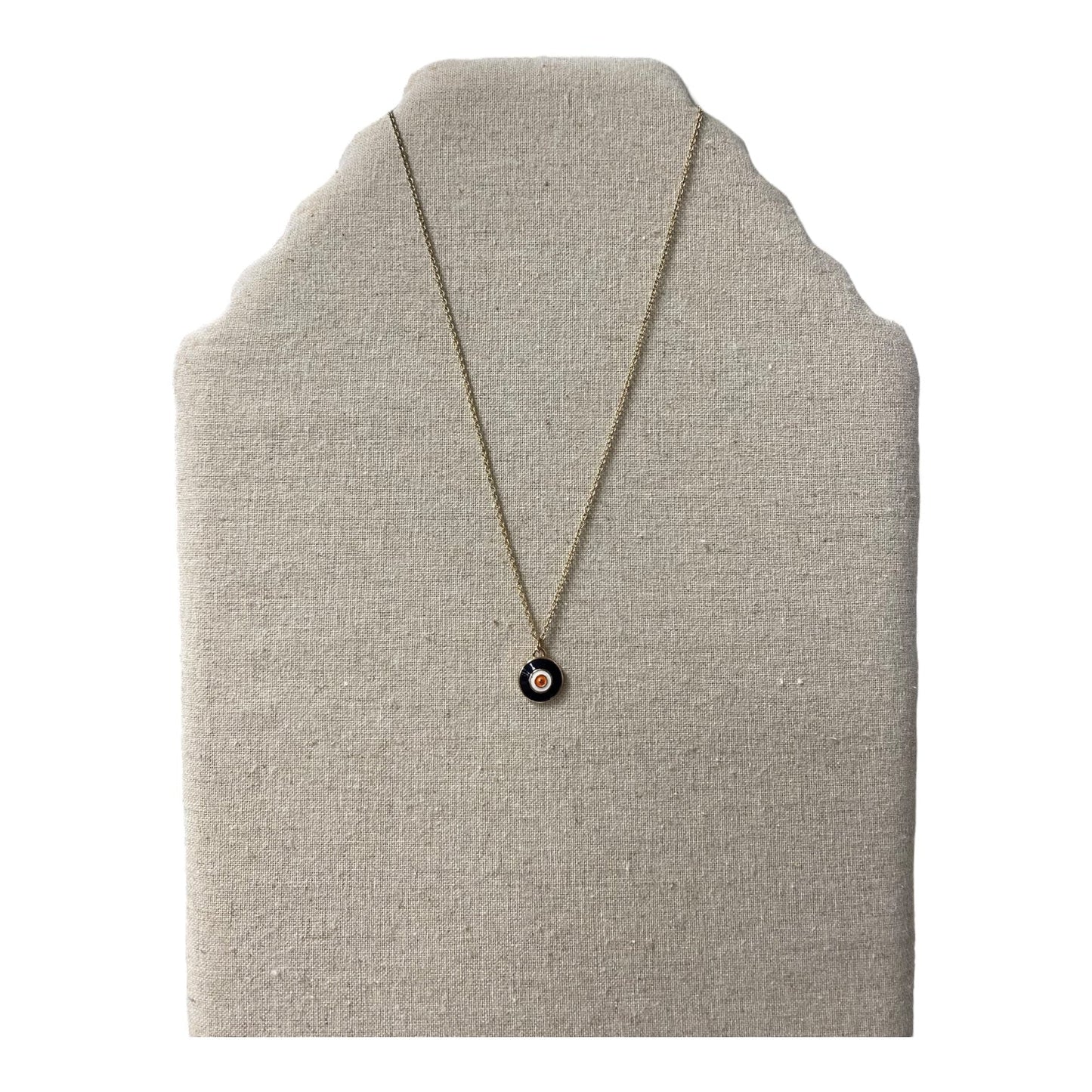 NECKLACE OTHER by CME In BLACK & GOLD