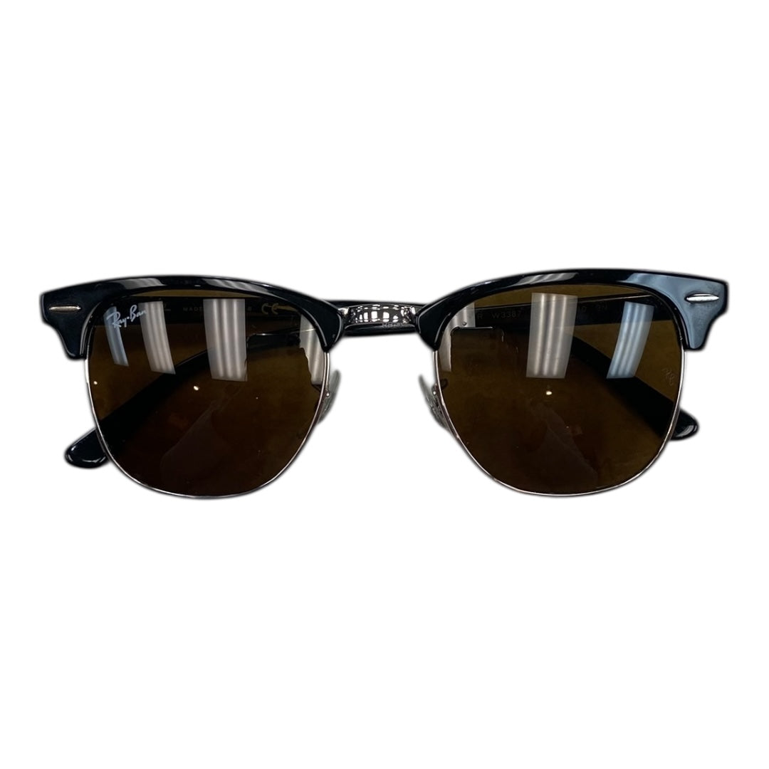 Sunglasses Designer By Ray Ban In Black & Brown