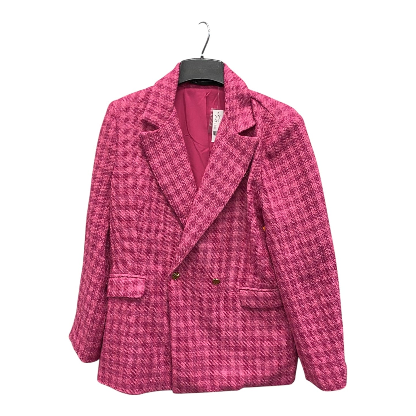 Blazer By New York And Co In Pink, Size:L