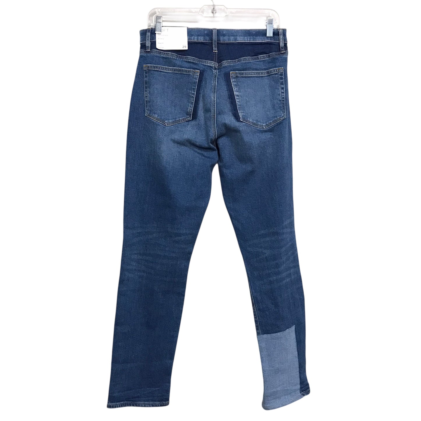 Jeans Straight By Loft In Blue Denim, Size:8