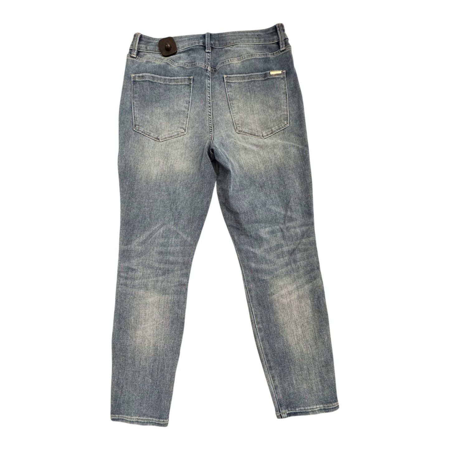 Jeans Straight By White House Black Market In Blue Denim, Size:8