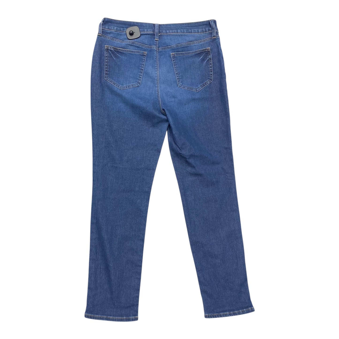 Jeans Skinny By Chicos In Blue Denim, Size:8