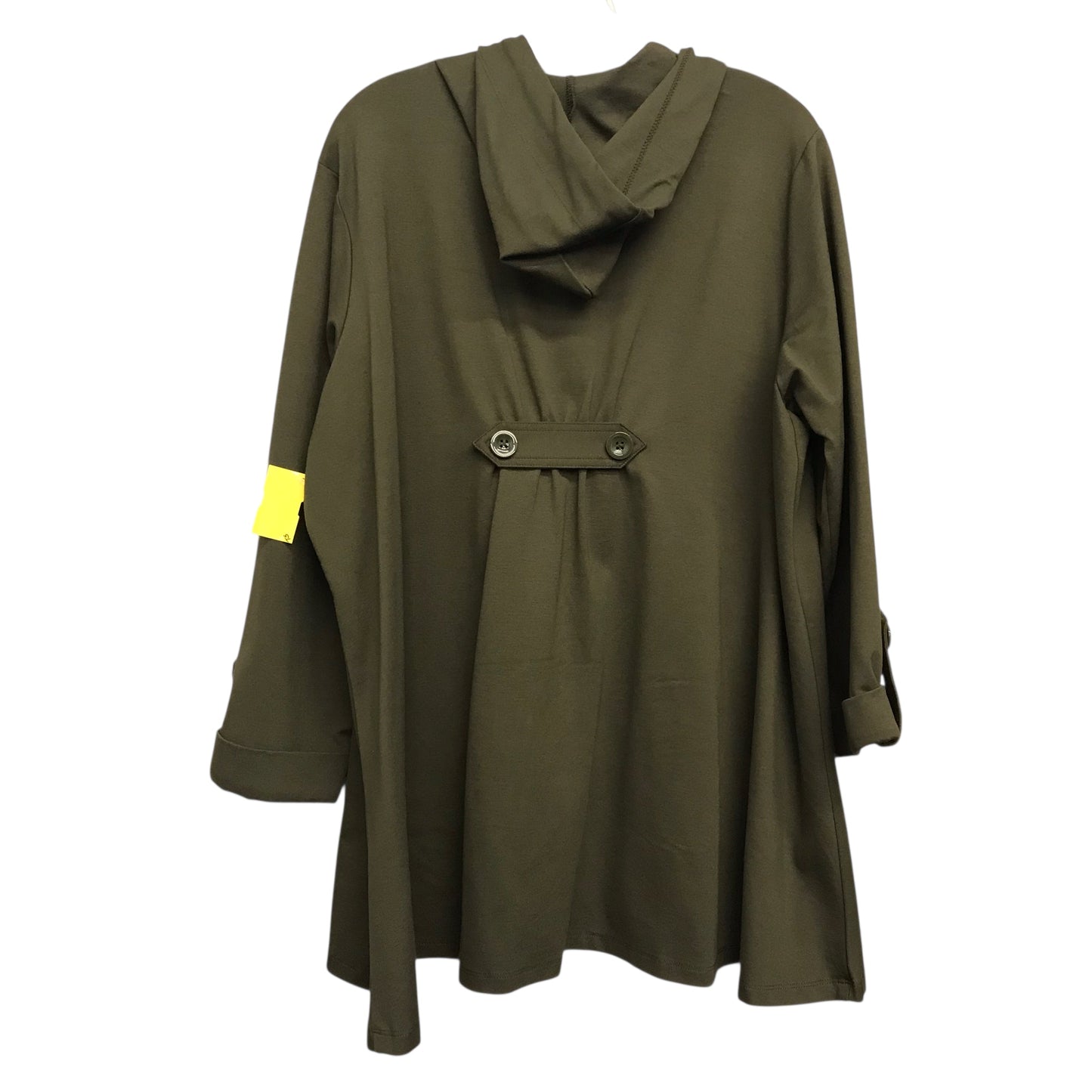 Jacket By Christian Siriano In Green, Size:1X