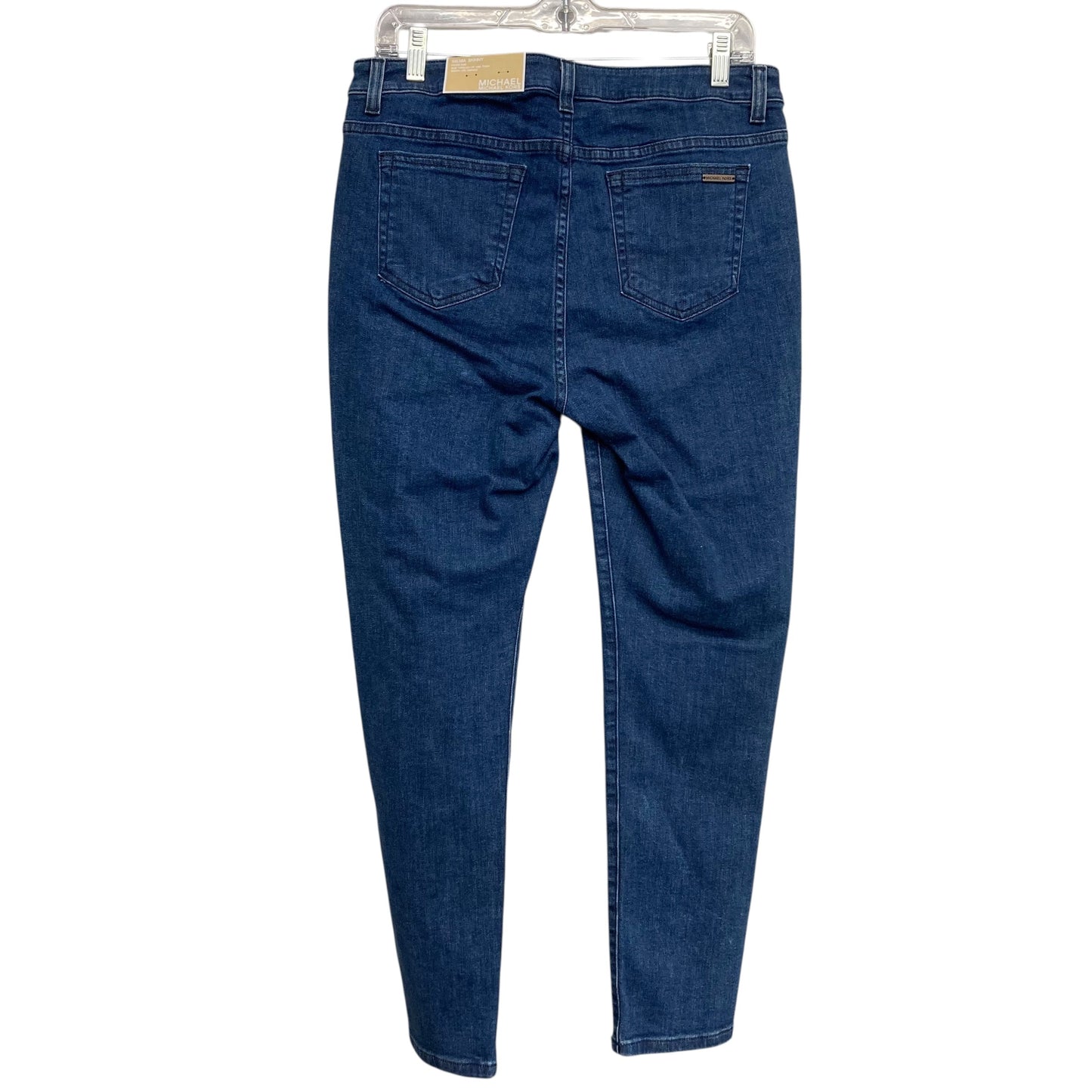 Jeans Skinny By Michael By Michael Kors In Blue Denim, Size:10P