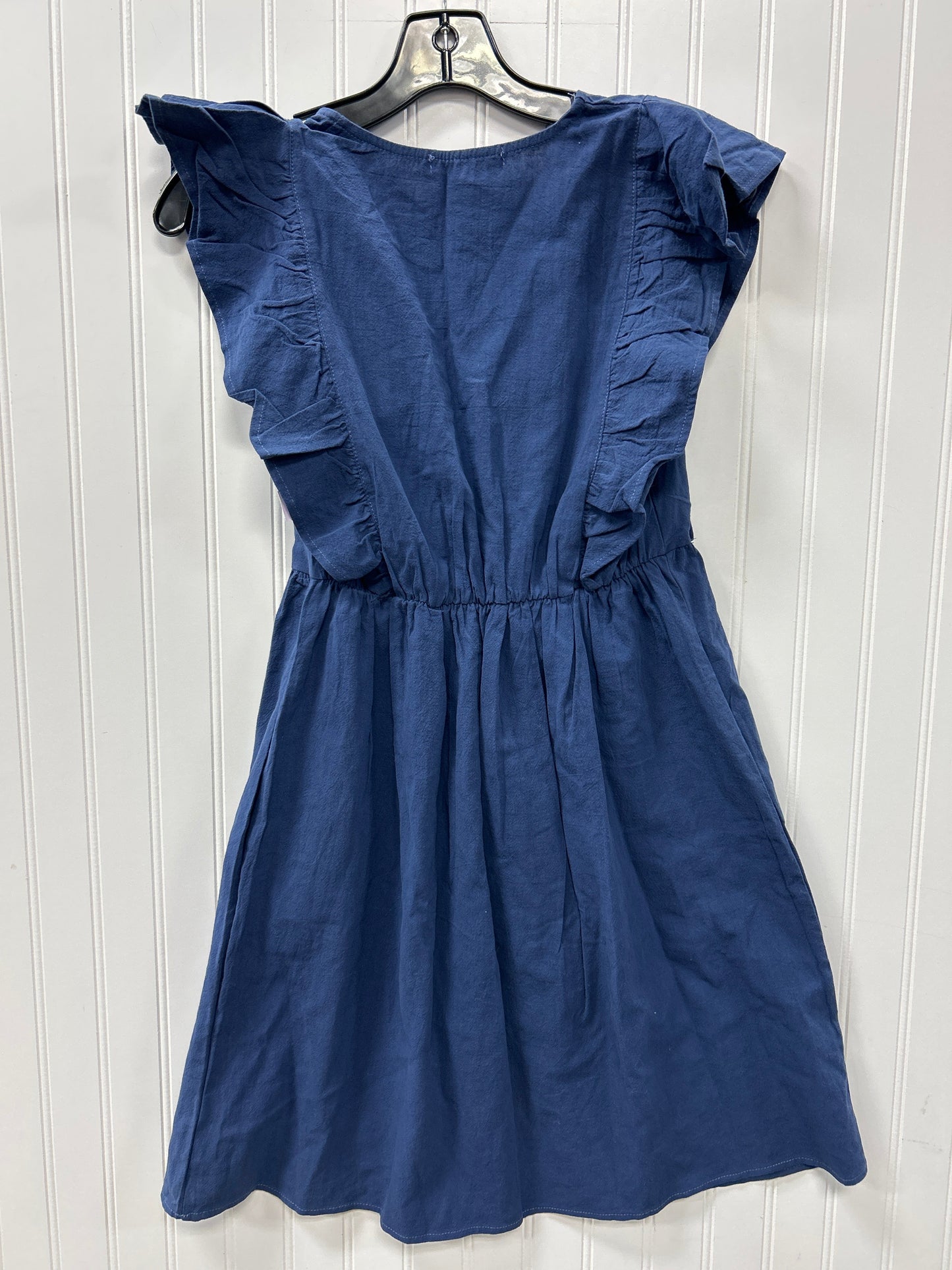 Dress Casual Midi By Clothes Mentor In Navy, Size:Xs