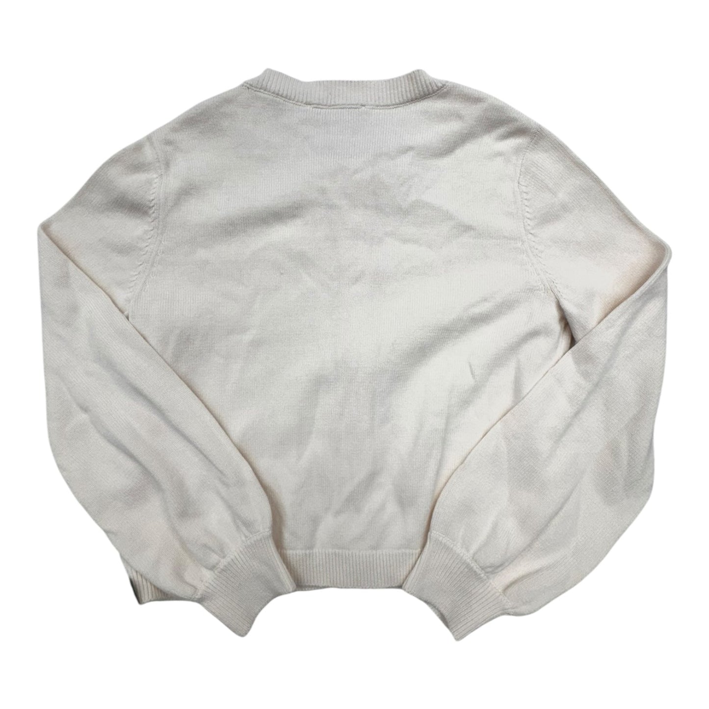Sweater By Loft In Black & Cream, Size:L