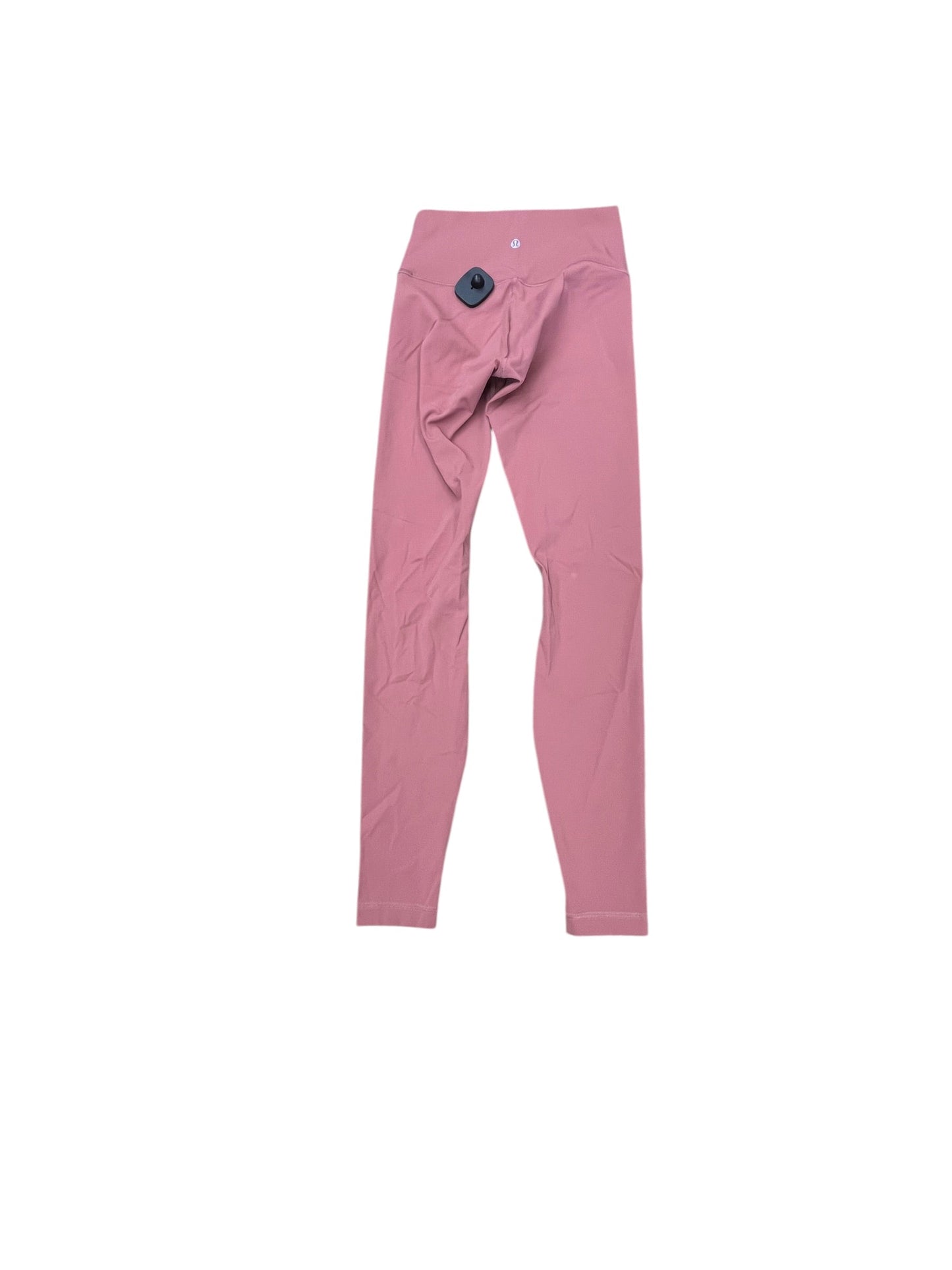 Athletic Leggings By Lululemon In Mauve, Size:4