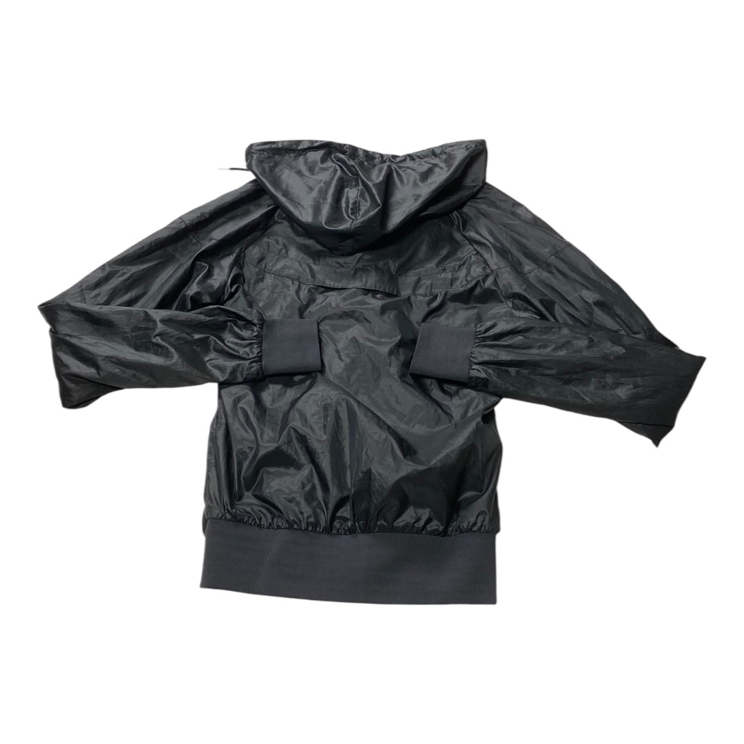 Athletic Jacket By Nike In Black, Size:S