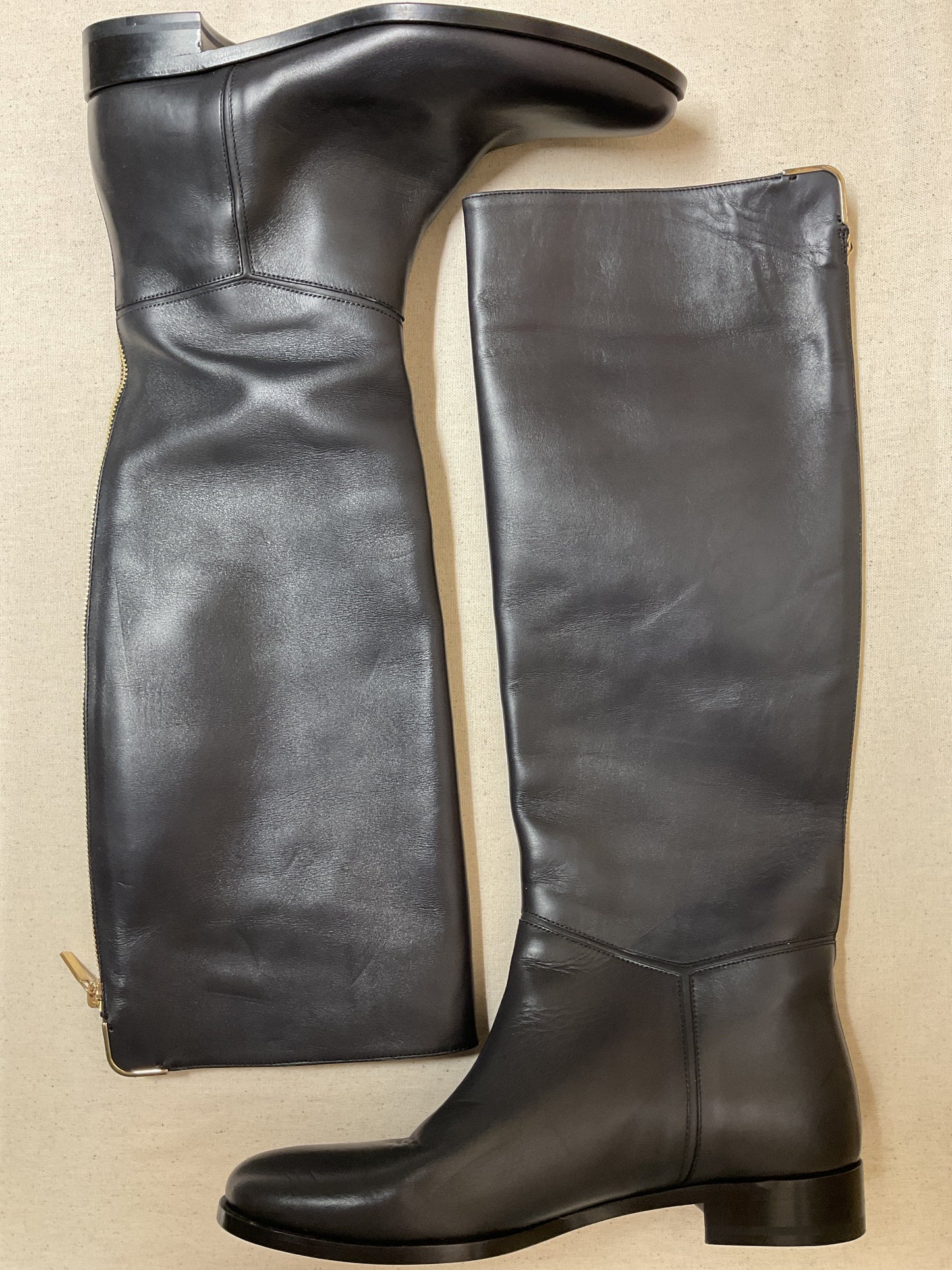 Boots Designer By Lanvin In Black, Size:8.5