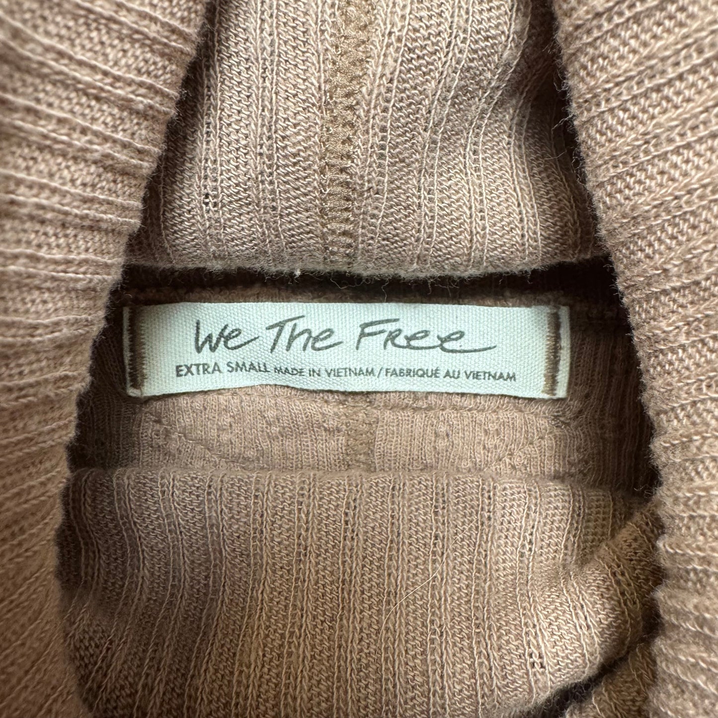 Top Long Sleeve By We The Free In Brown, Size: Xs