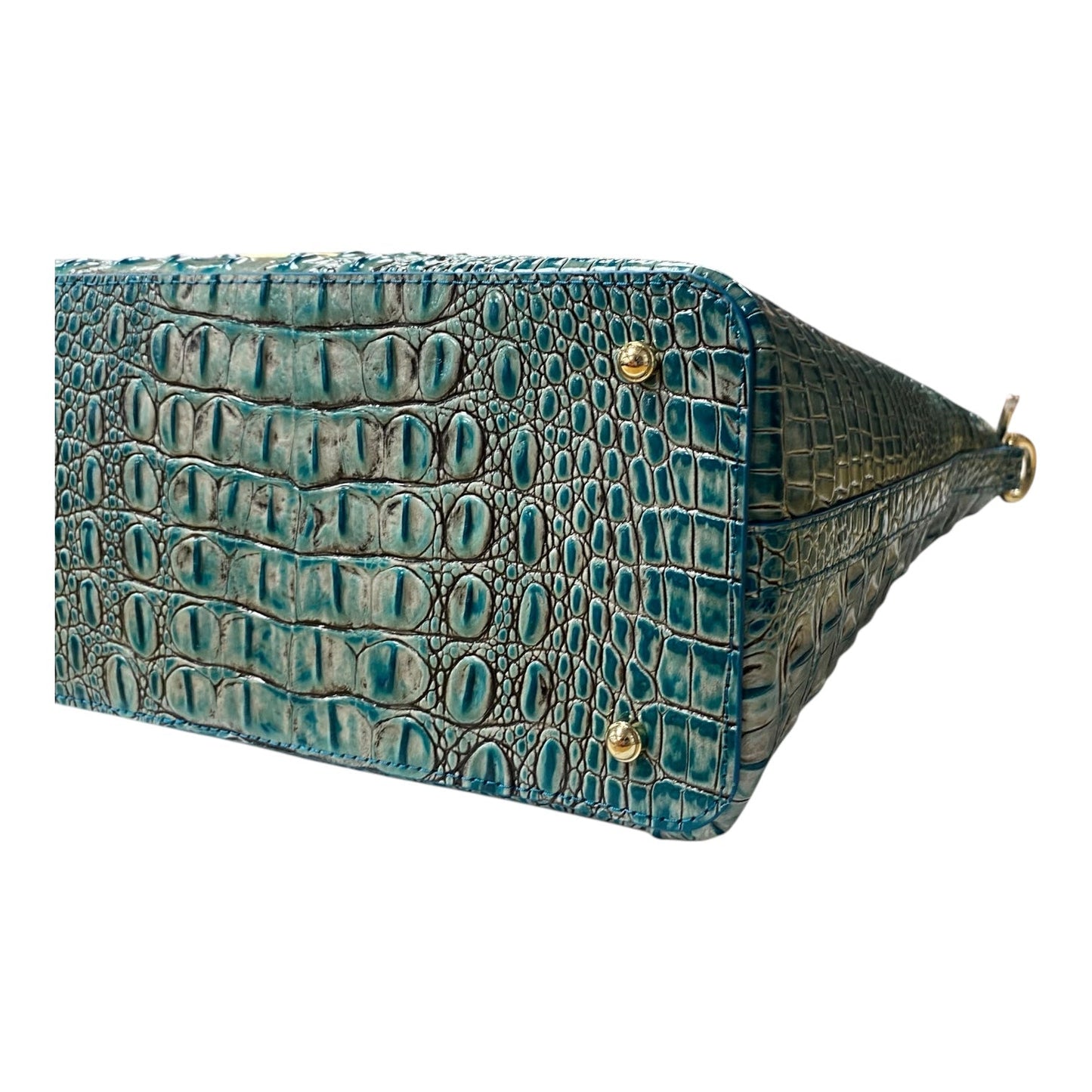 Handbag Designer By Brahmin In Blue, Size:Large