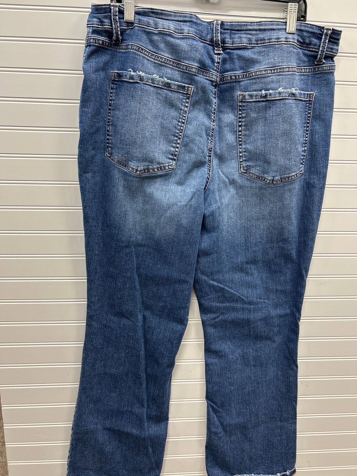 Jeans Straight By Maurices In Blue Denim, Size:22