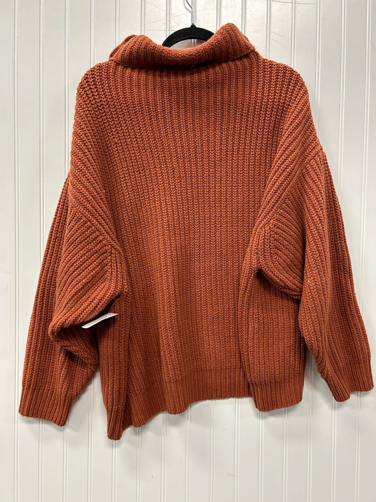Sweater By Free People In Orange, Size:S