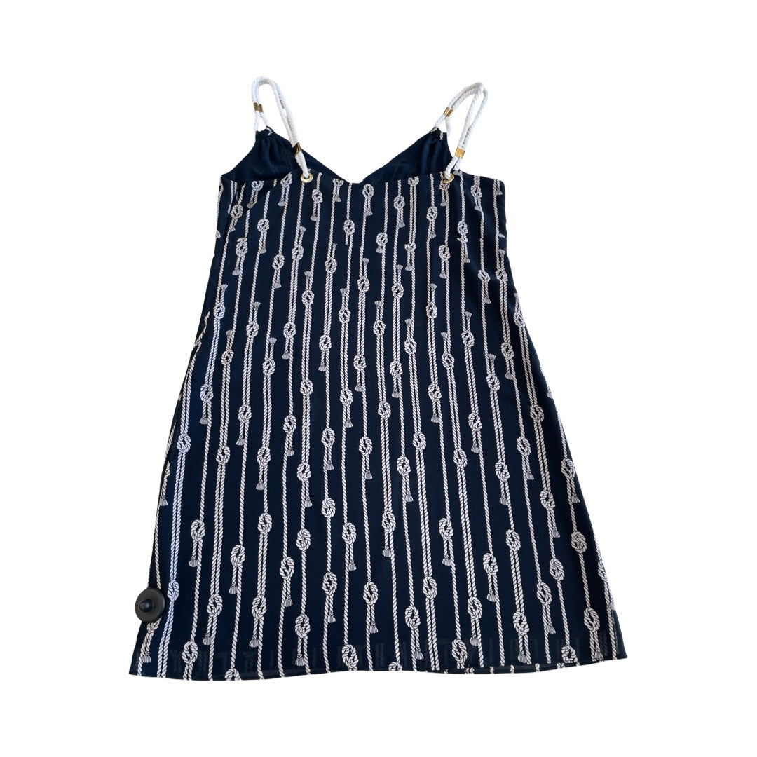 Dress Casual Short By Michael By Michael Kors In Blue & White, Size:L