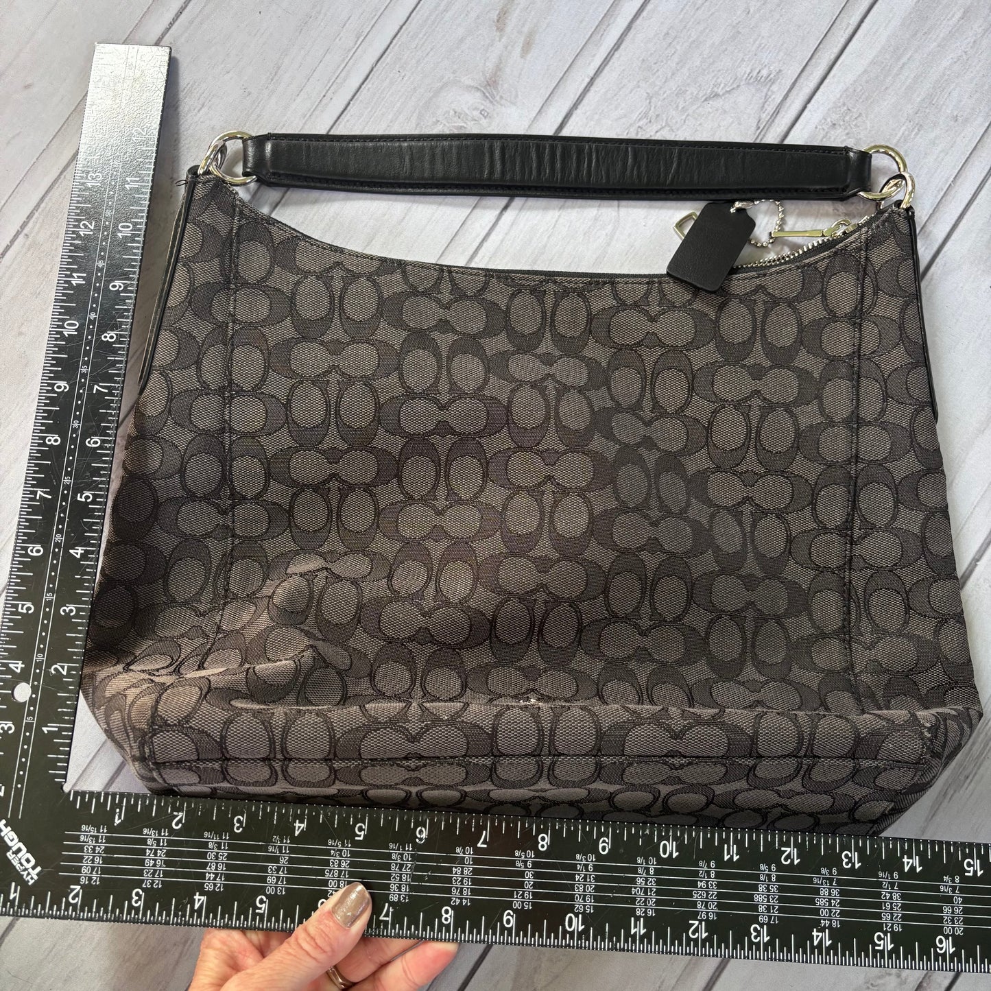 Handbag Designer By Coach, Size: Large