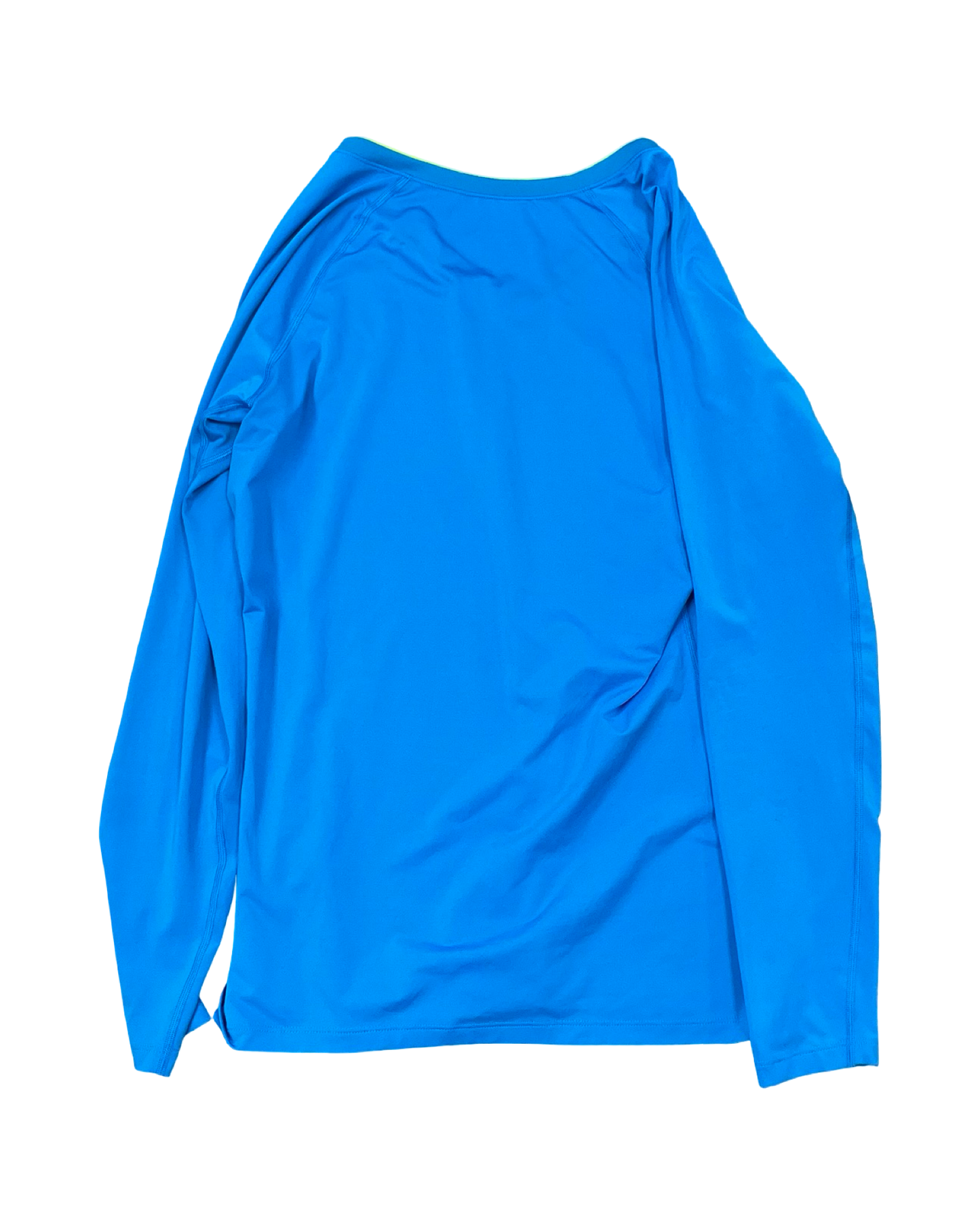 Athletic Top Ls Crewneck By Nike In Blue, Size:L