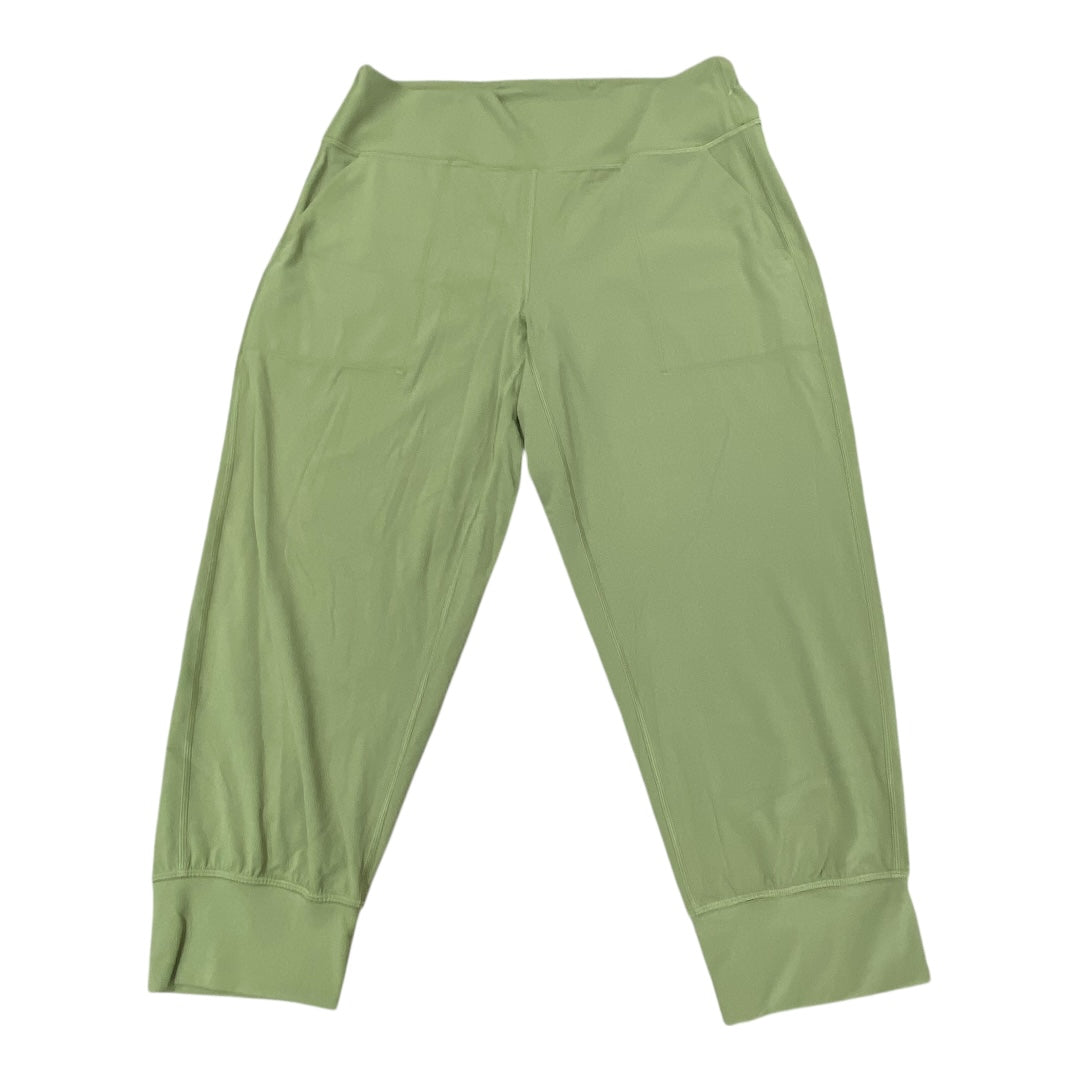 Athletic Pants By Lululemon In Green, Size:12