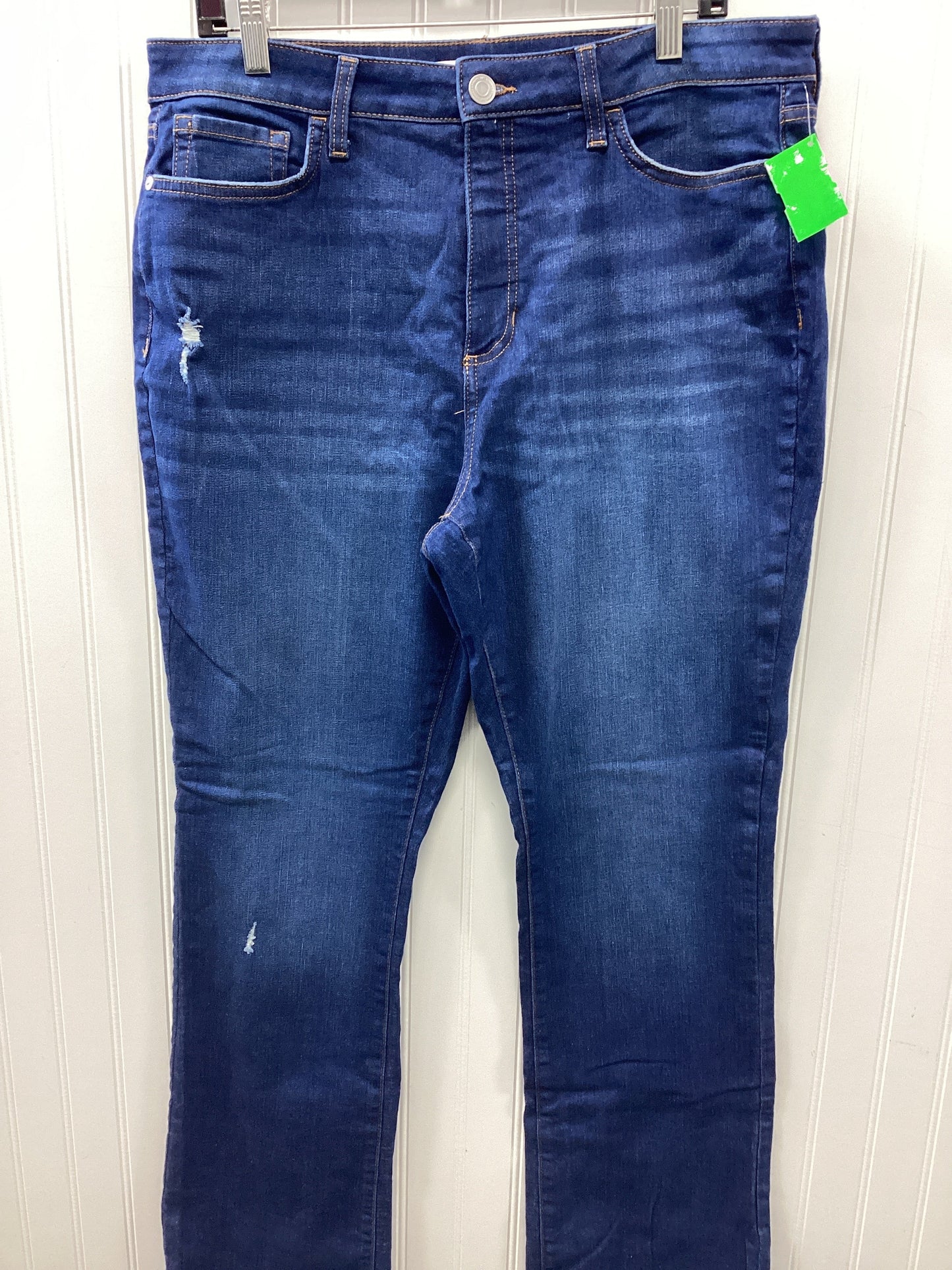 Jeans Boot Cut By Lc Lauren Conrad In Blue Denim, Size:16