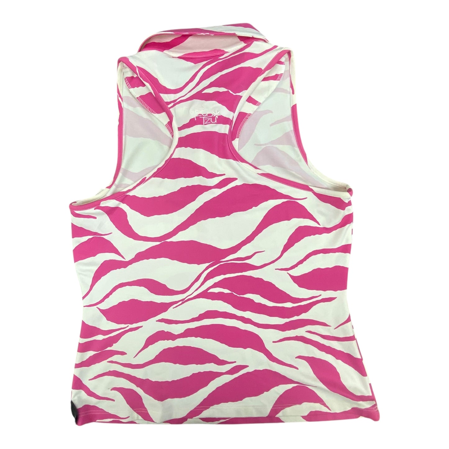 Top Sleeveless By Cmb In Animal Print, Size:L
