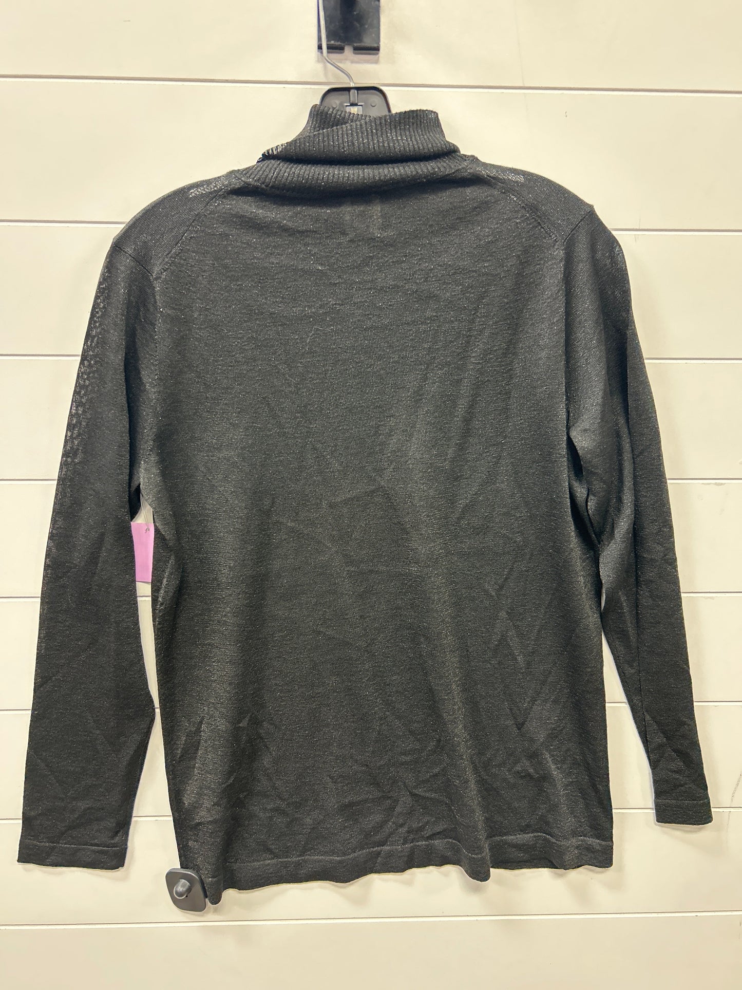 Top Ls By Anne Klein In Black, Size:L