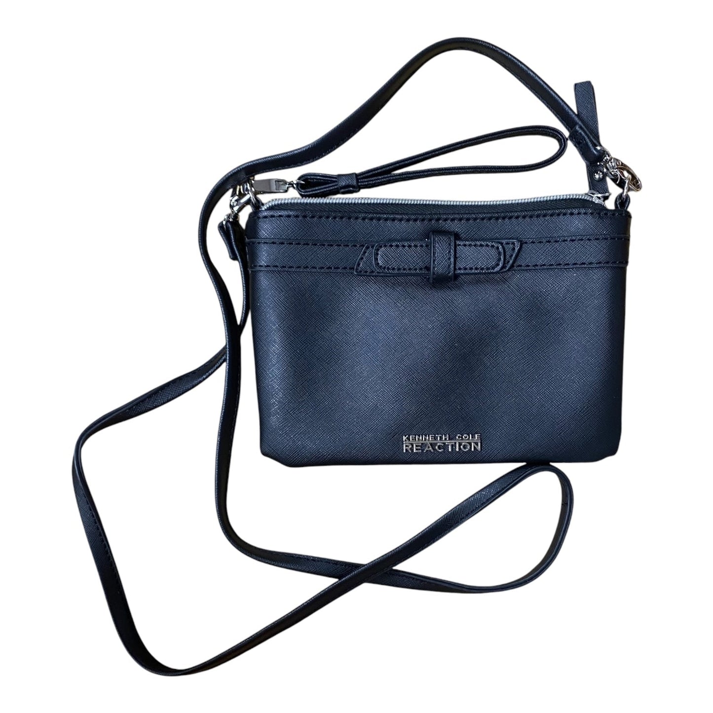 Crossbody By Kenneth Cole Reaction In Black, Size:Small
