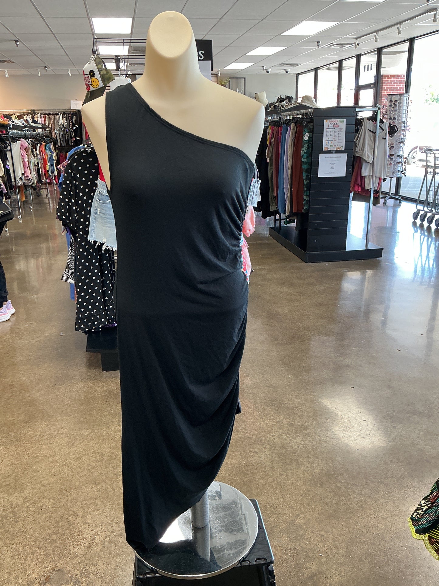 Dress Casual Maxi By Shore In Black, Size:M