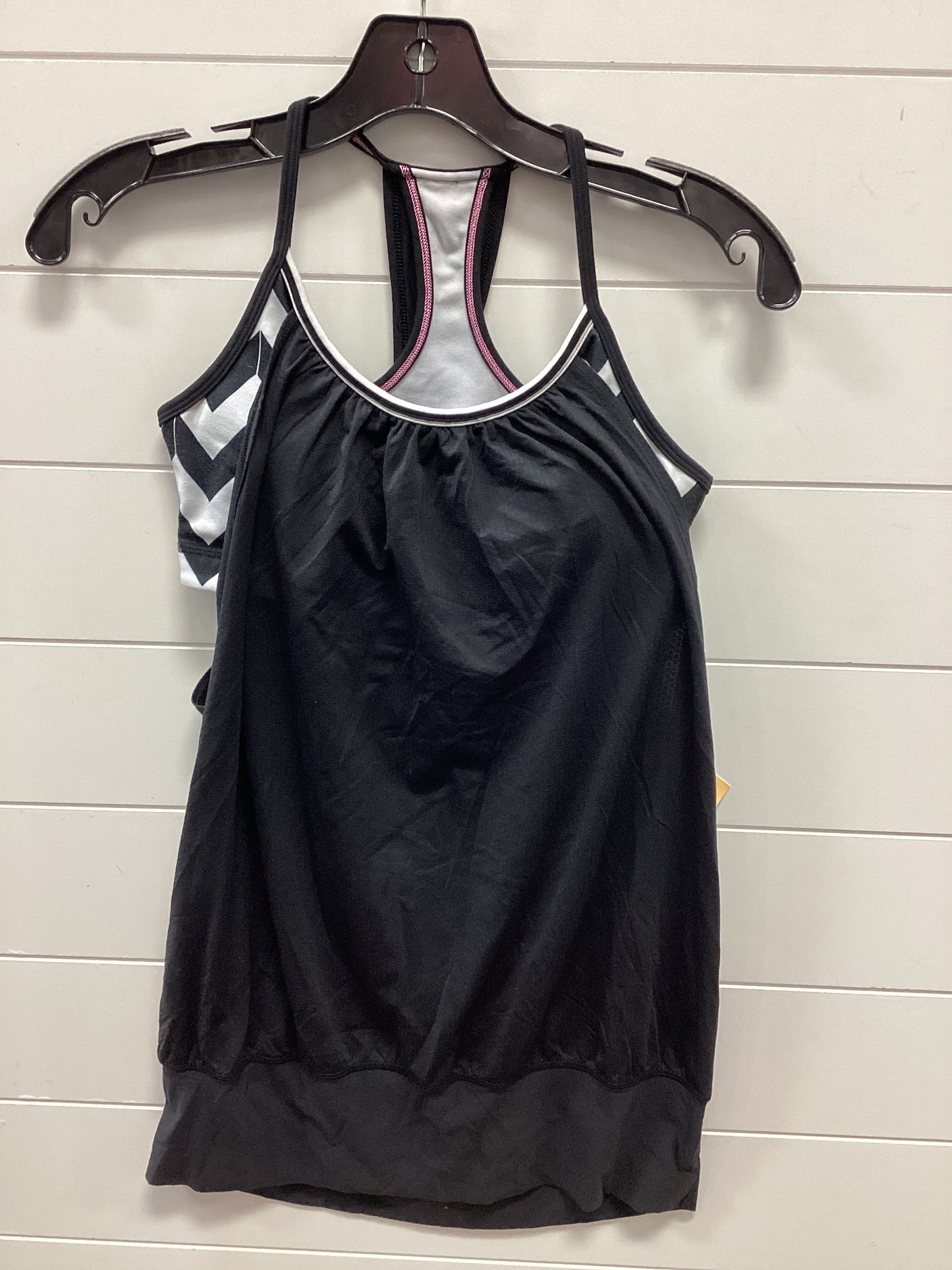 Athletic Tank Top By Lululemon In Black, Size:4