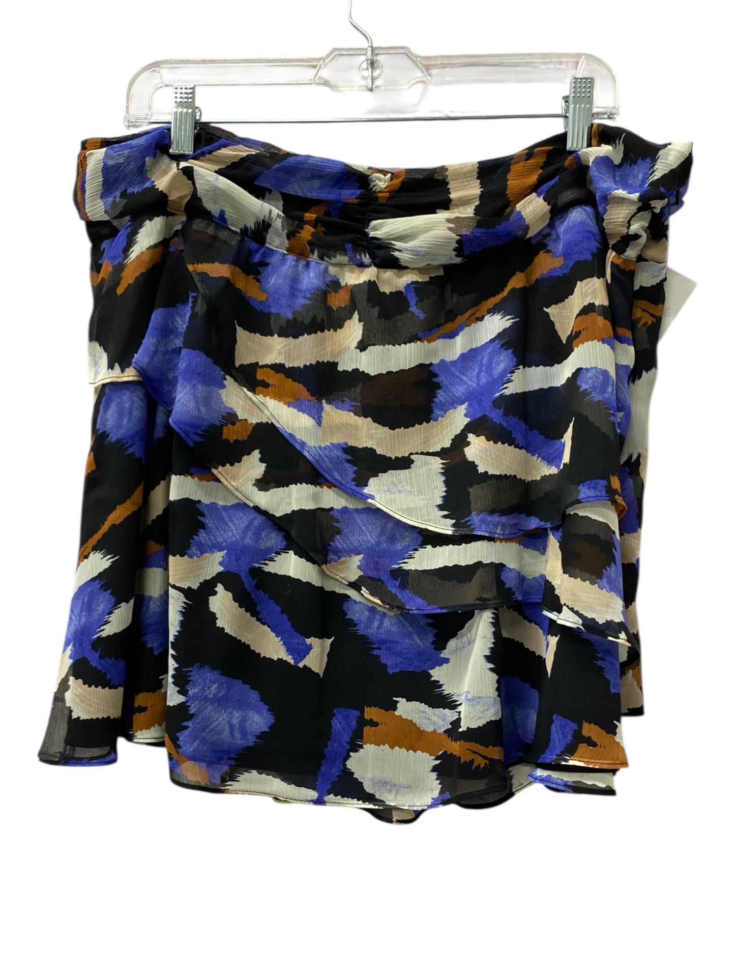 Skirt Maxi By Nine West In Blue, Size:1X