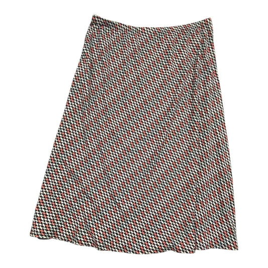 Skirt Midi By Christopher And Banks In Multi, Size:L