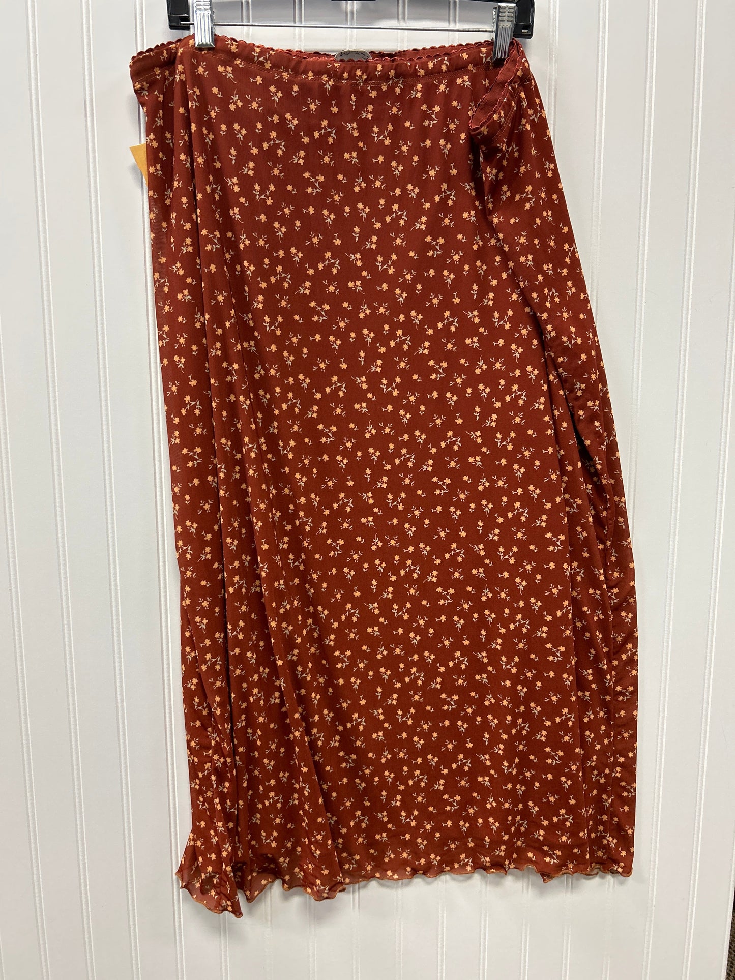 Skirt Set 2Pc By Arula In Floral Print, Size:1X