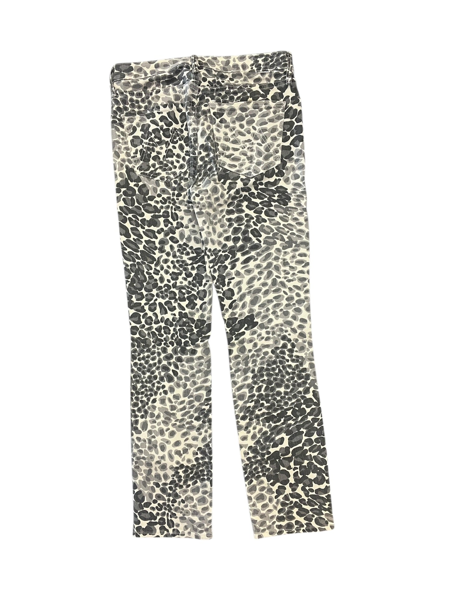 Jeans Straight By Mother In Animal Print, Size:2