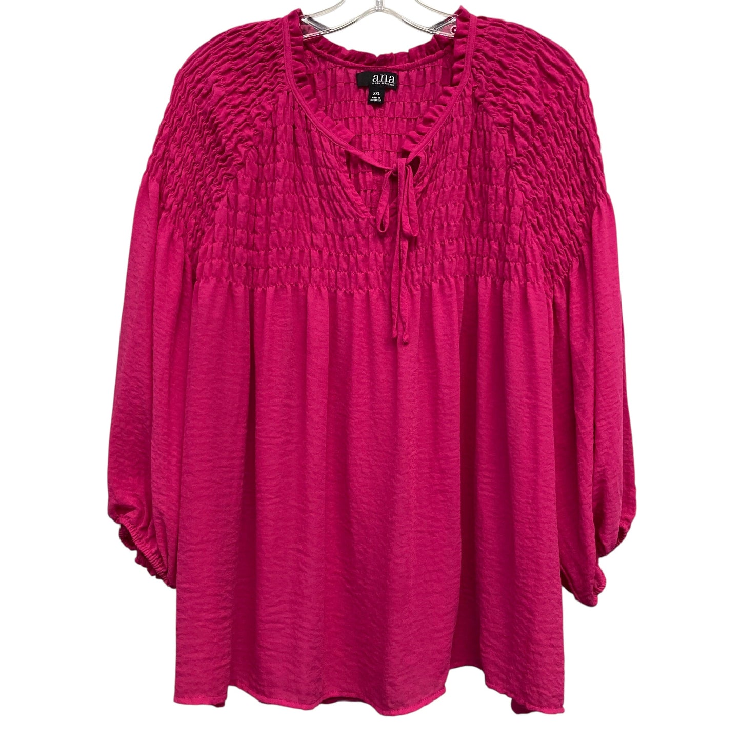 Top Ls By Ana In Pink, Size:Xxl