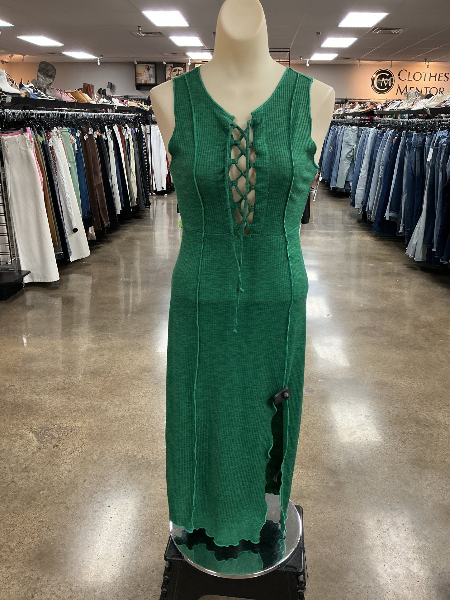 Dress Casual Midi By Wild Fable In Green, Size:Xs