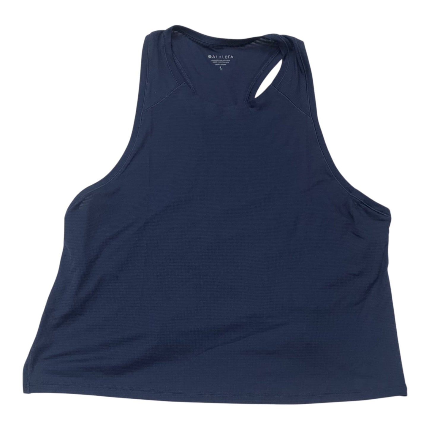 Athletic Tank Top By Athleta In Navy, Size:L