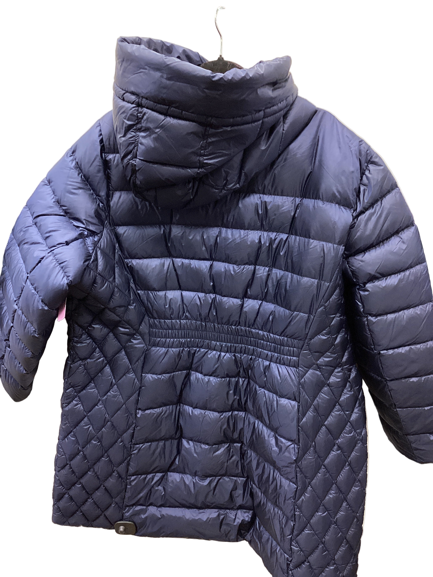 Coat Puffer & Quilted By Michael By Michael Kors In Navy, Size:3X
