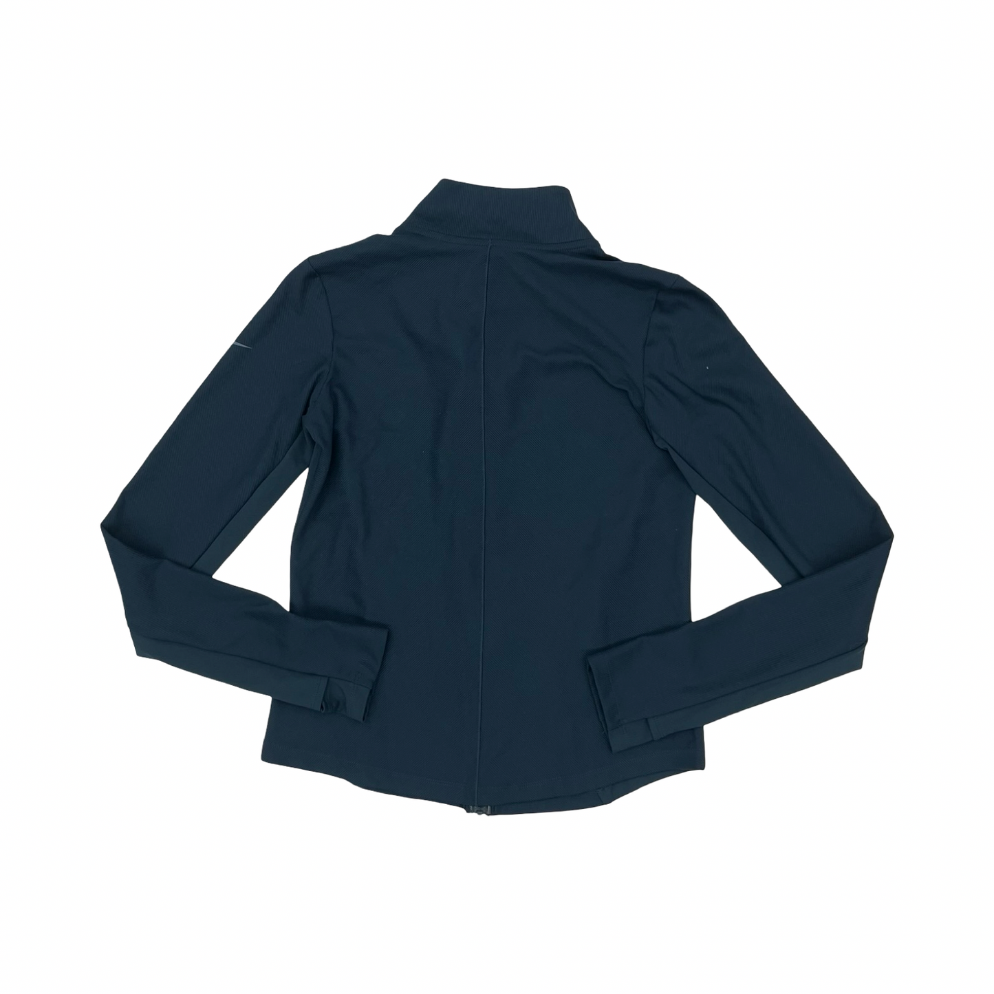 Athletic Jacket By Nike In Blue, Size:S