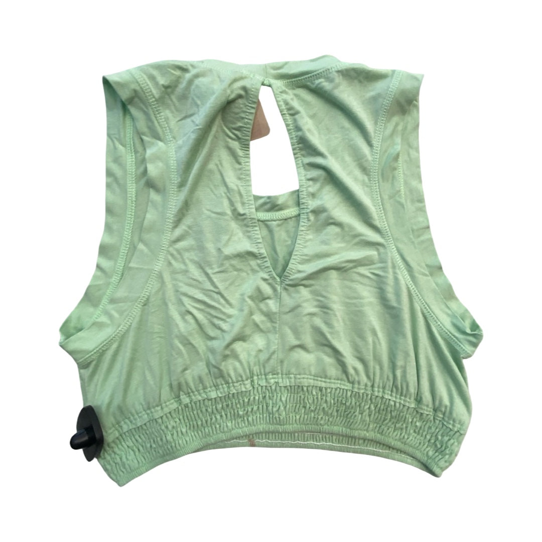 Top Sleeveless By Free People In Green, Size:L