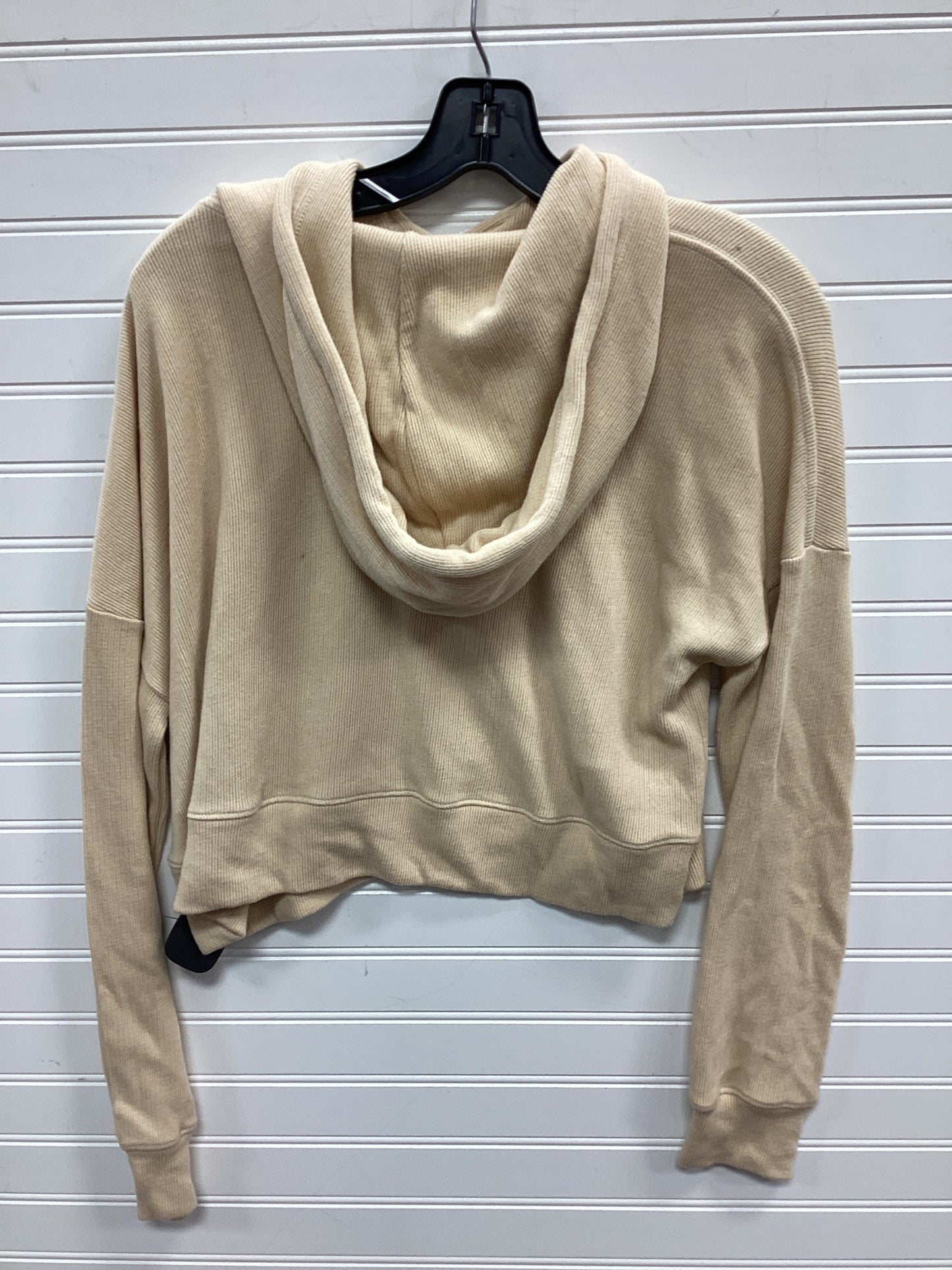 Sweatshirt Hoodie By Wildfox In Tan, Size:M