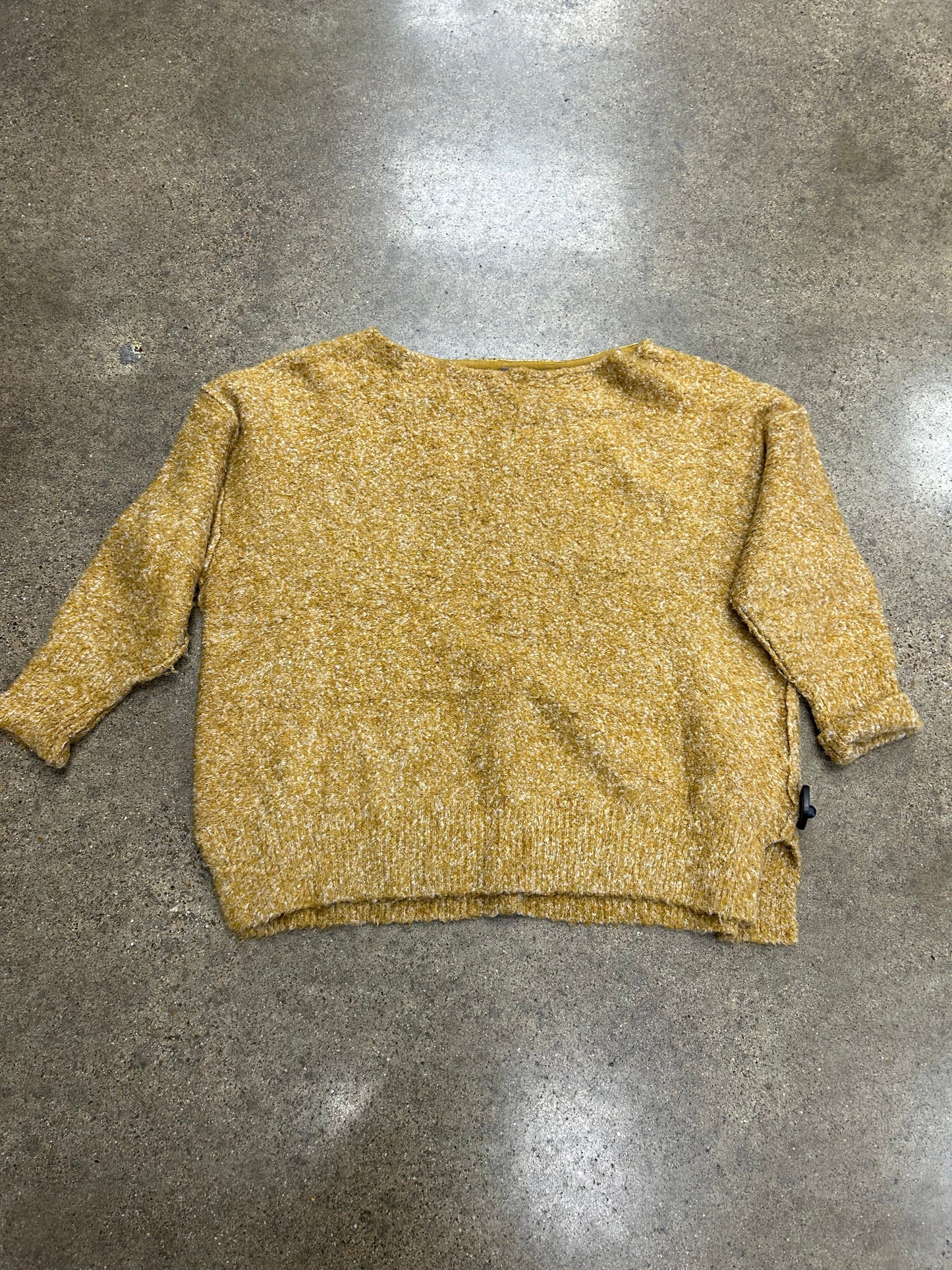 Sweater By Free People In Yellow, Size:M