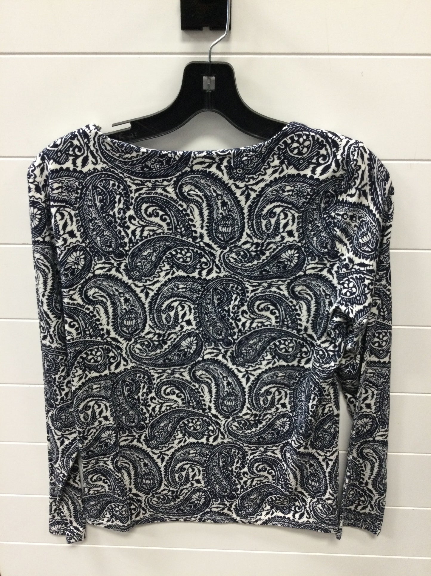 Top Ls By Talbots In Navy, Size:M