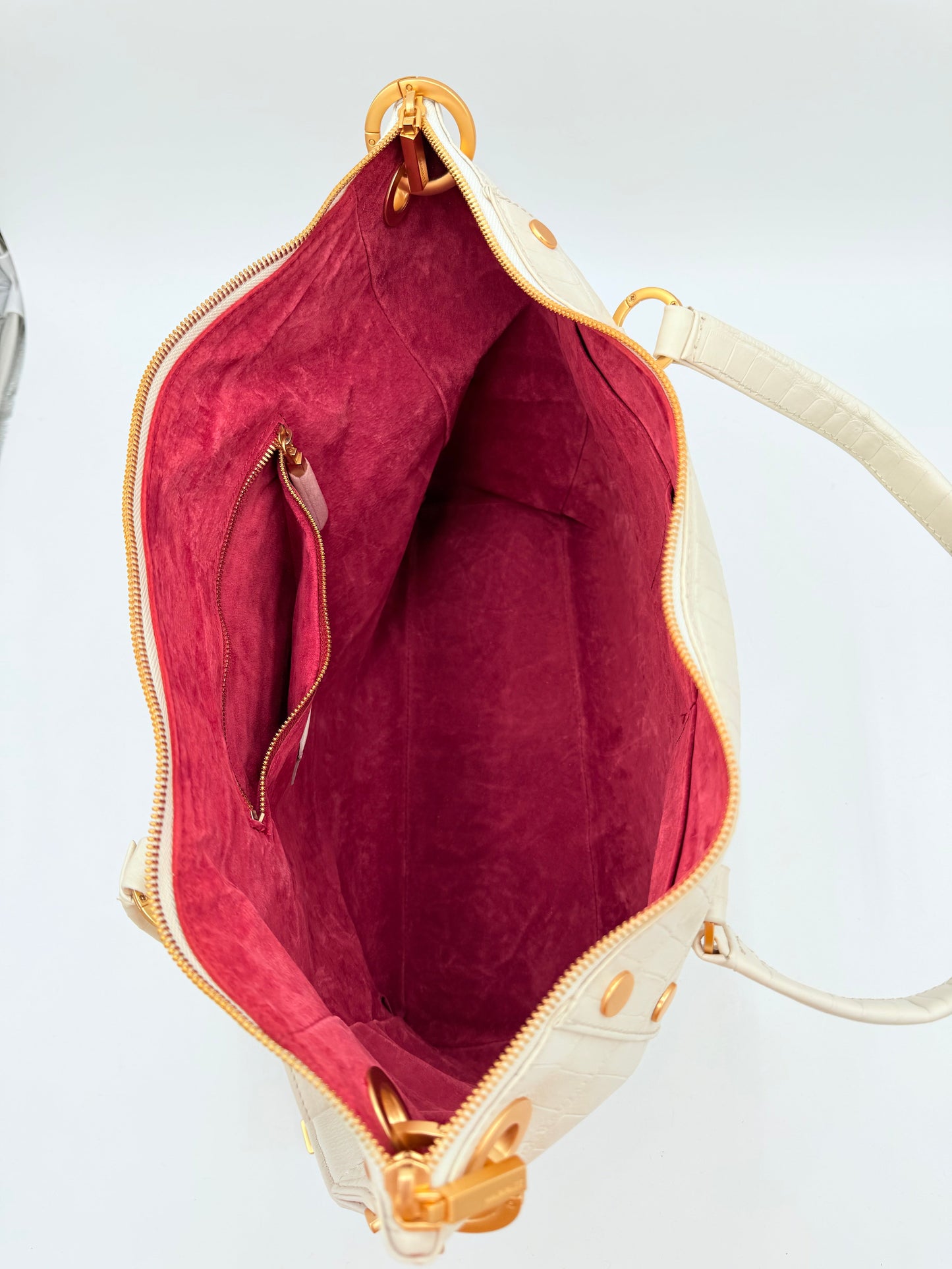 Handbag Leather By Hammitt, Size: Large