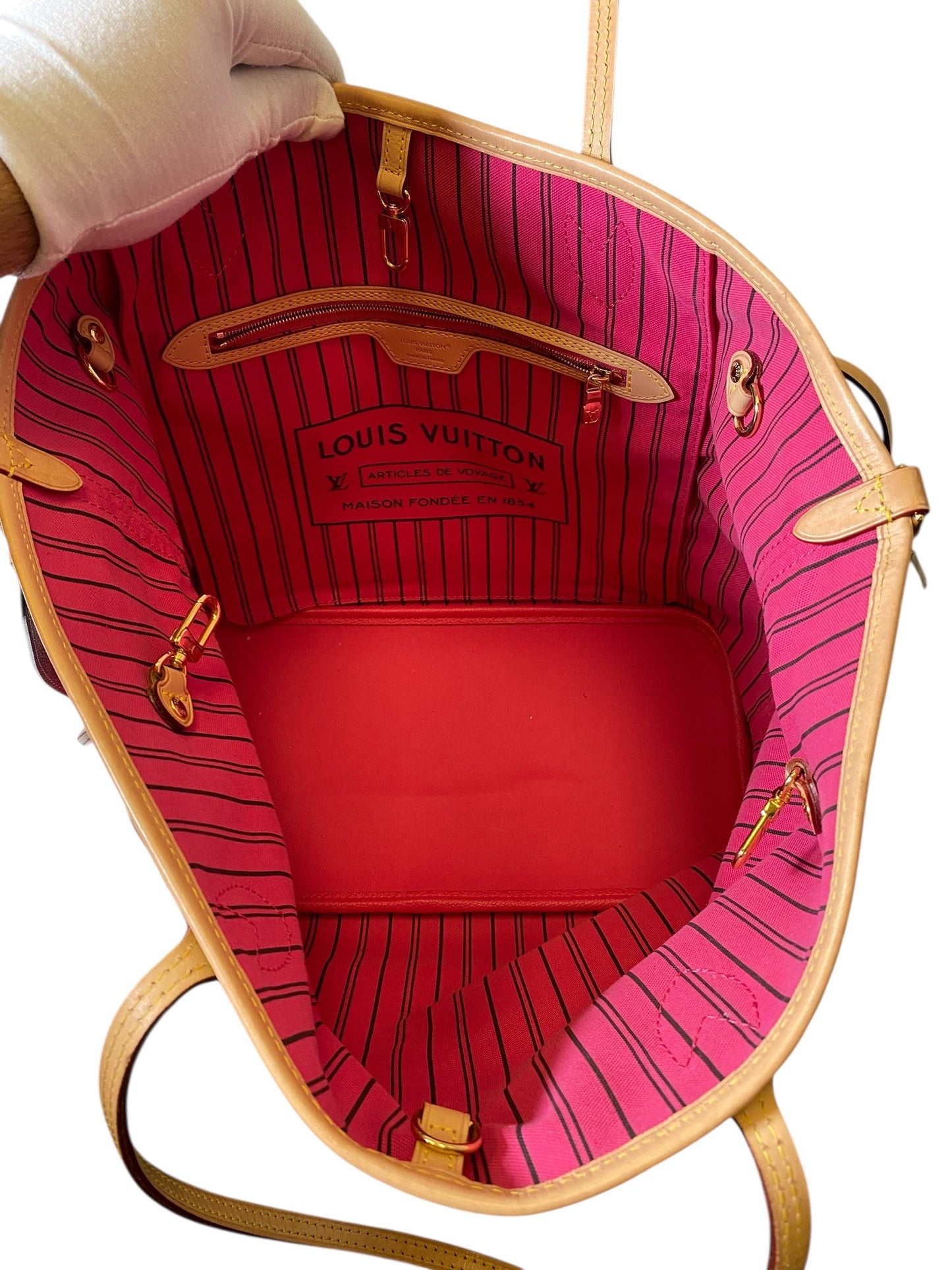 Tote Luxury Designer By Louis Vuitton, Size: Large