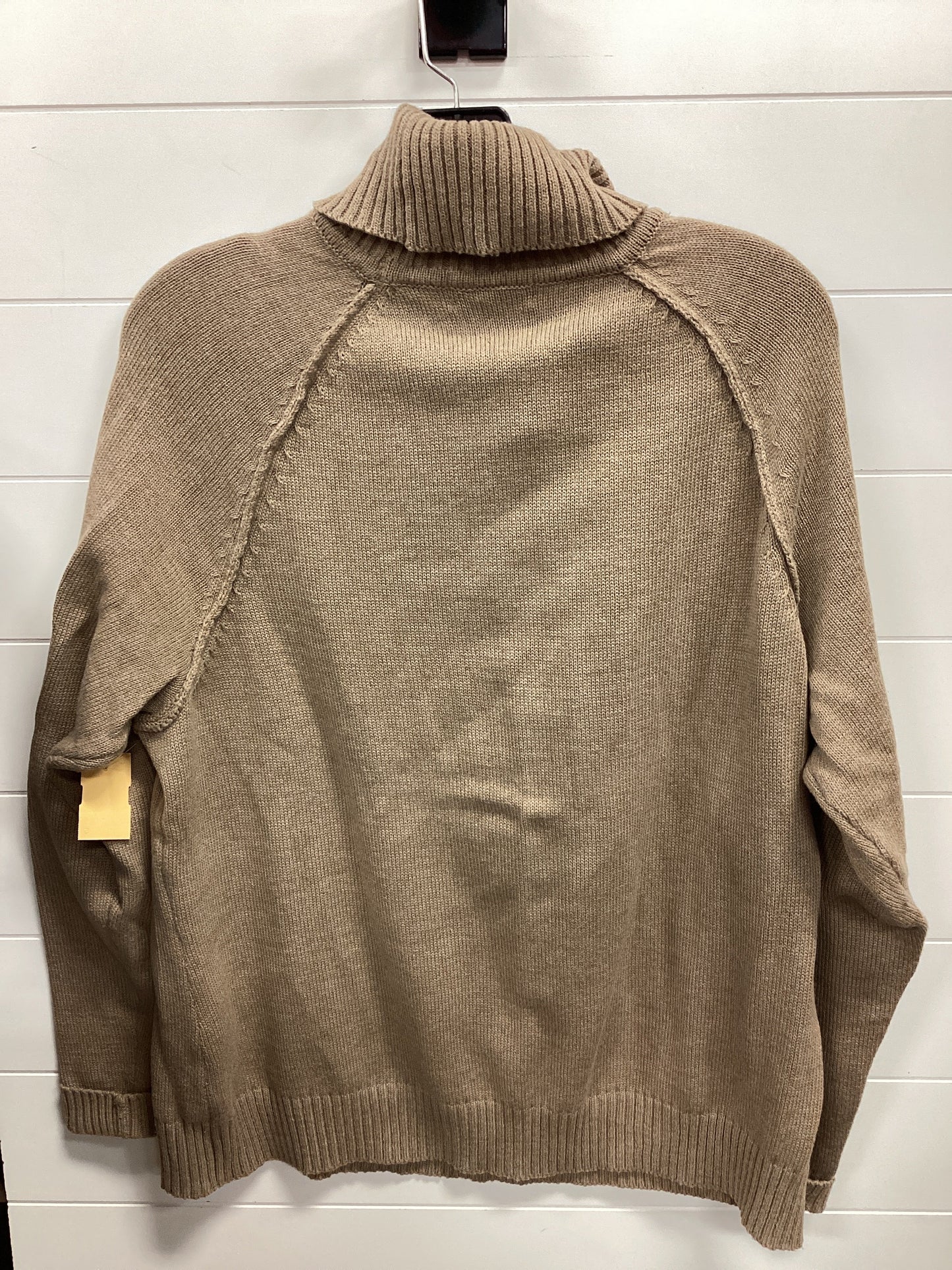 Sweater By Karen Scott In Tan, Size:Xxl