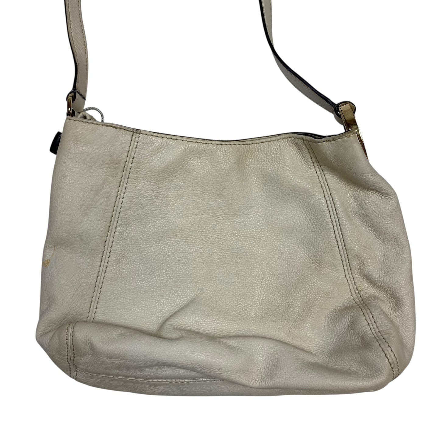 Crossbody Designer By Michael Kors In Cream, Size:Medium