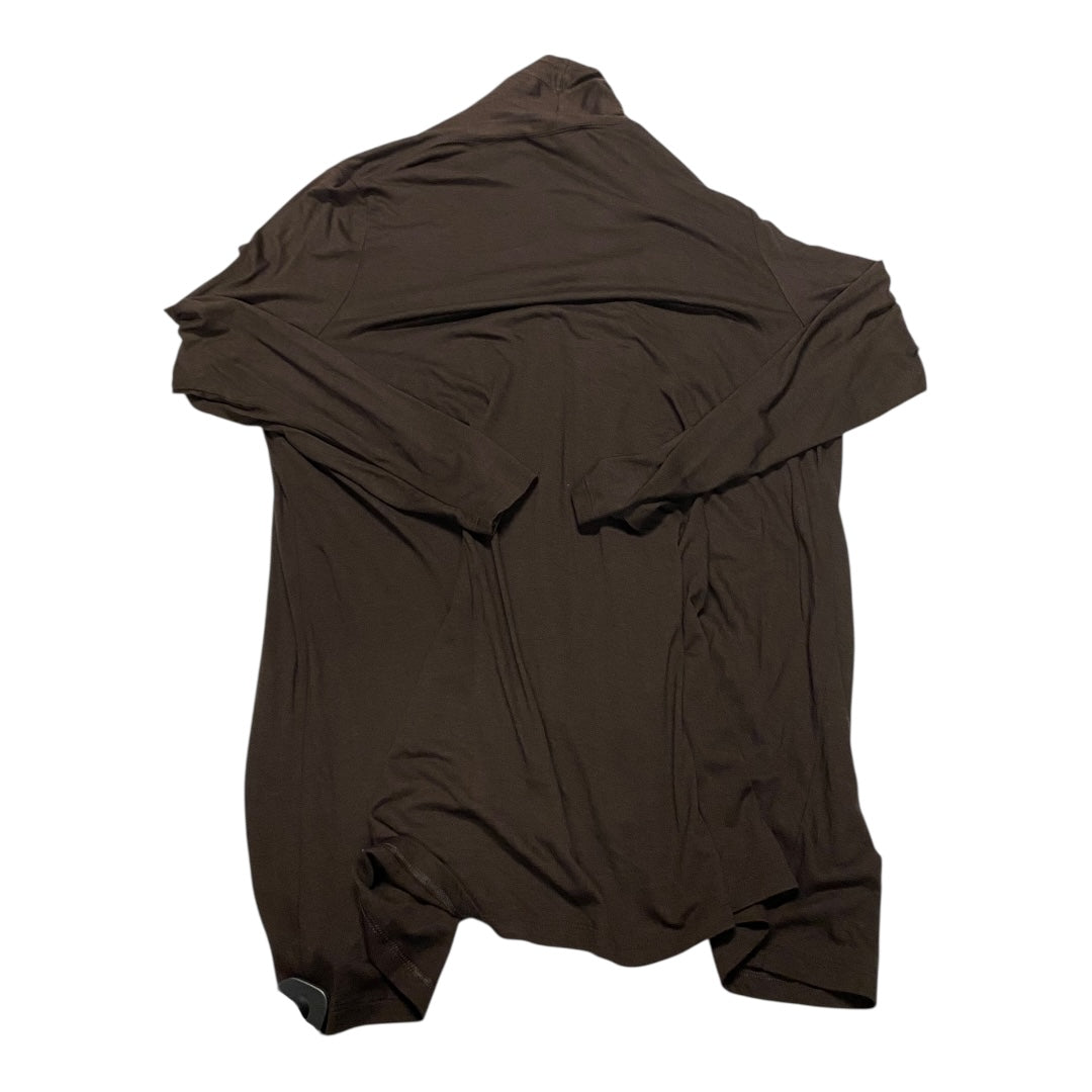 Cardigan By Lauren By Ralph Lauren In Brown, Size:2X