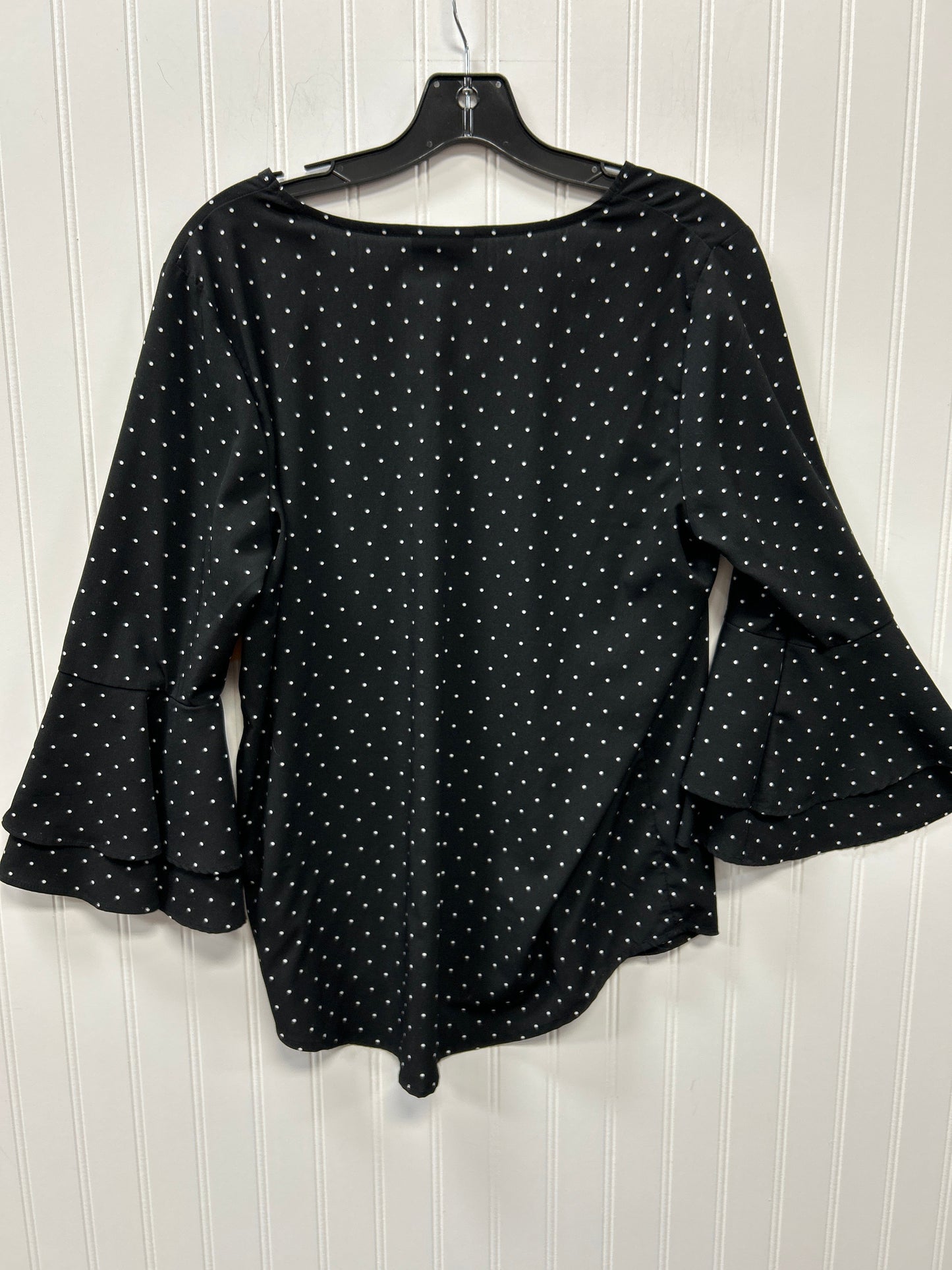 Top Ls By Liz Claiborne In Blue, Size:M